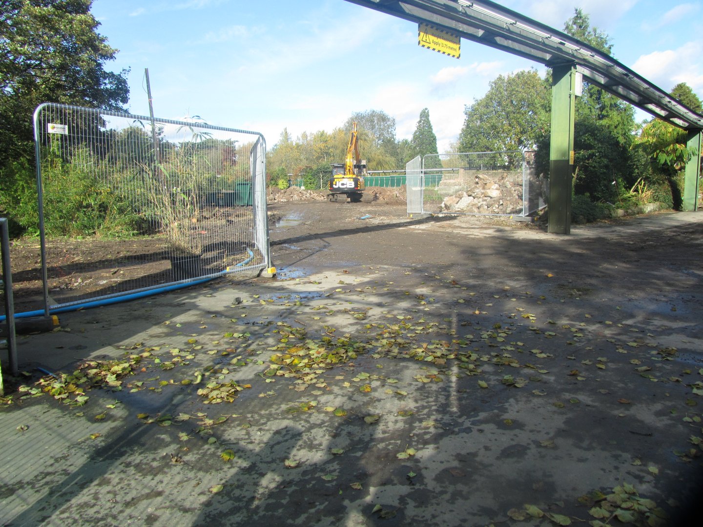 Site of former Europe on the edge aviary