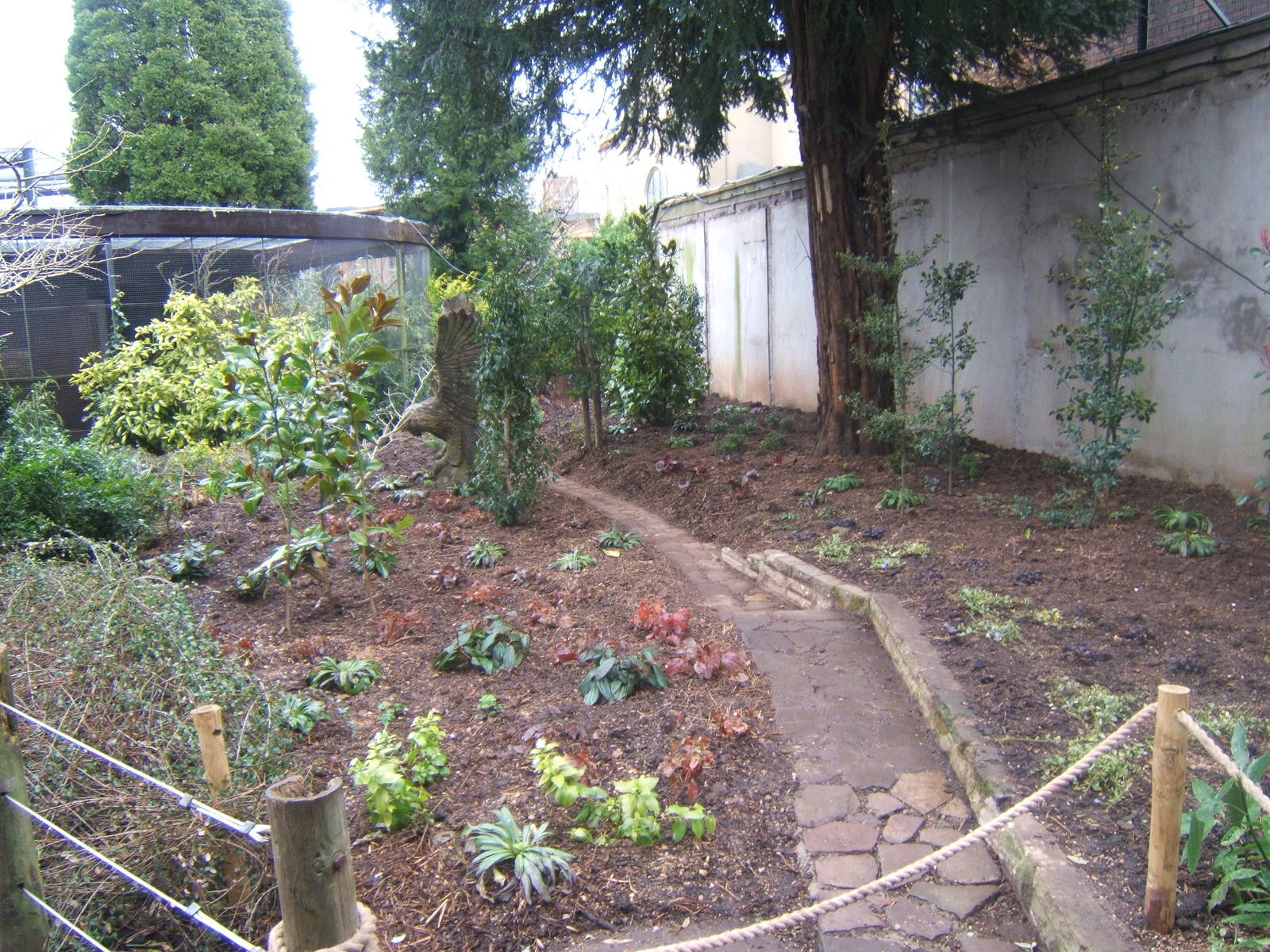 Site of old bird aviarys