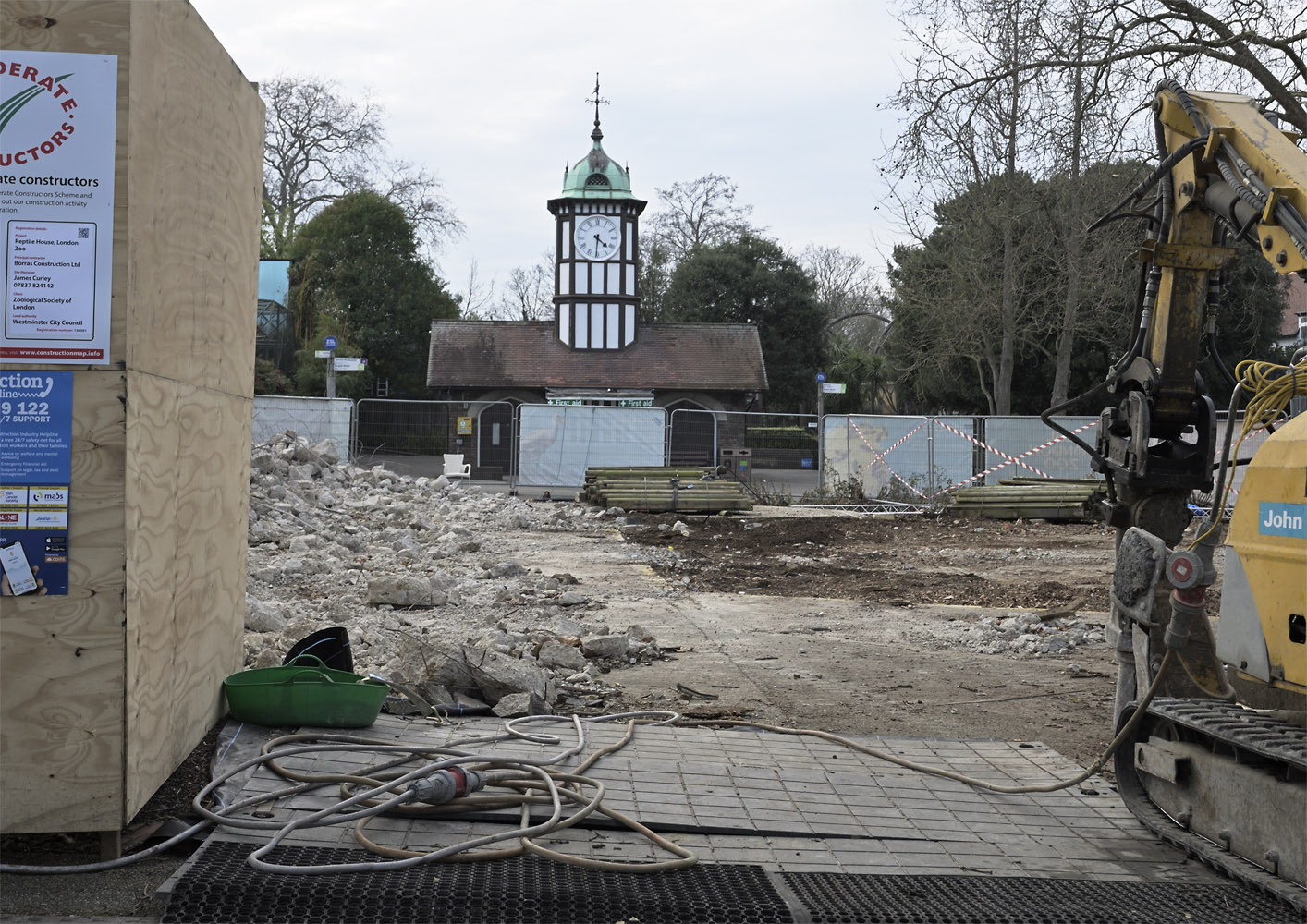 Site of the new Reptile House