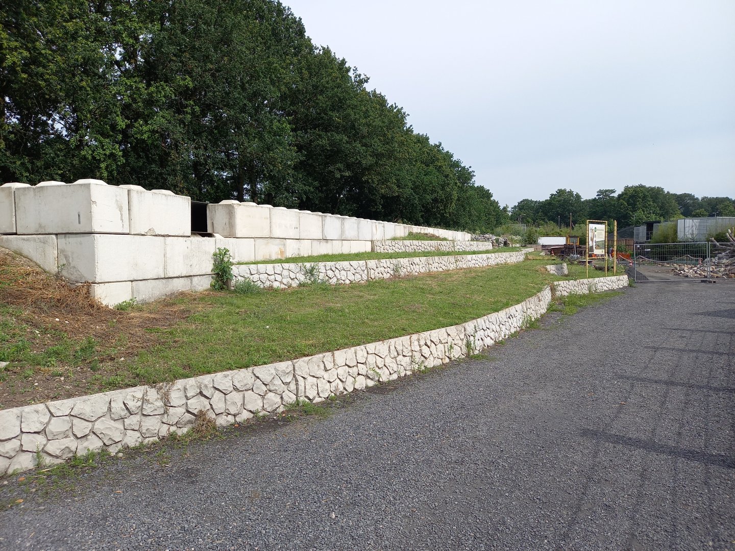 Site of the new to construct Mountain-area