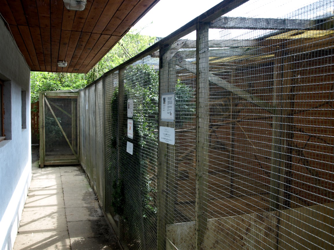 Skaerup Zoo - Old aviaries