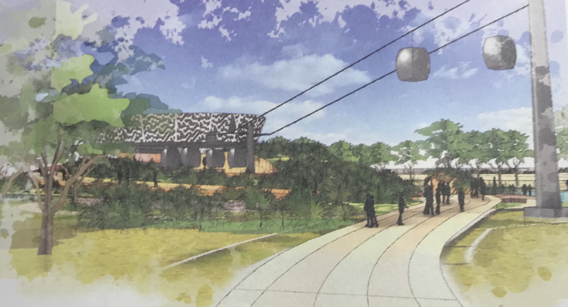 Sky Safari Gondola Concept Art