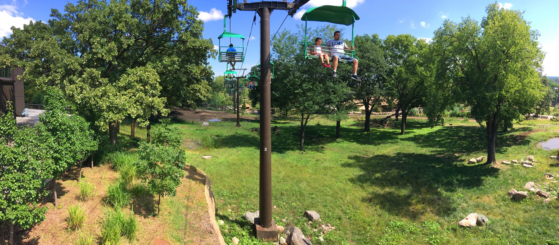 Skyfari: Giraffe, Impala & Ostrich Exhibit