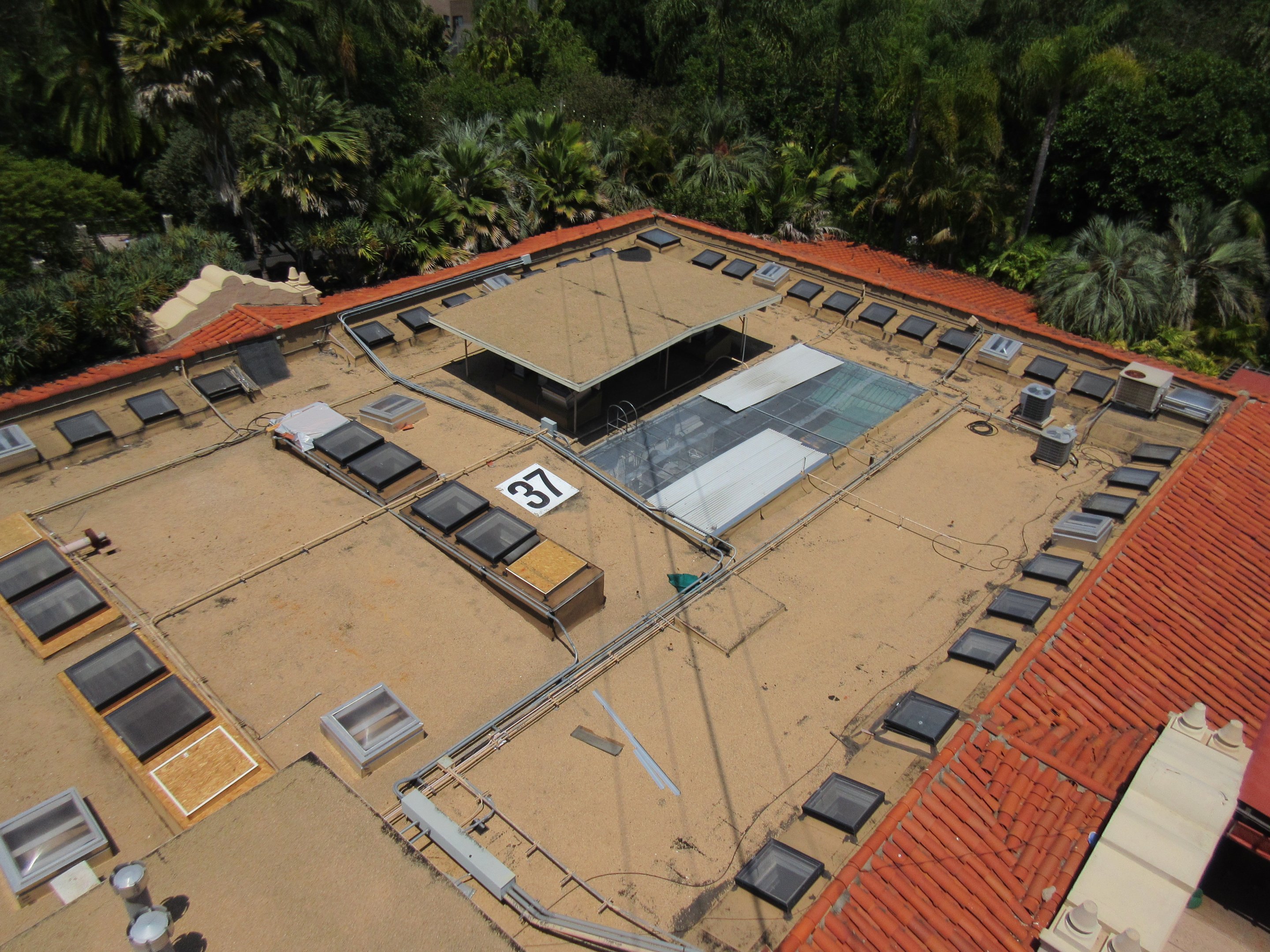 Skyfari Ride - 1930's-era Reptile House Roof
