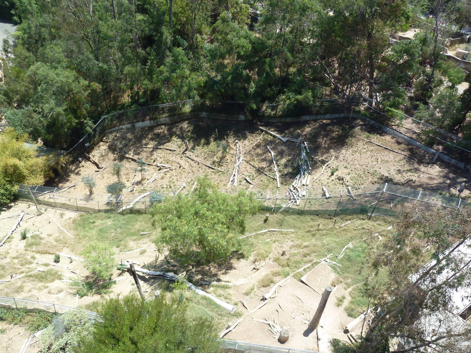 Skyfari Ride - Off-Exhibit Hoofstock Enclosures