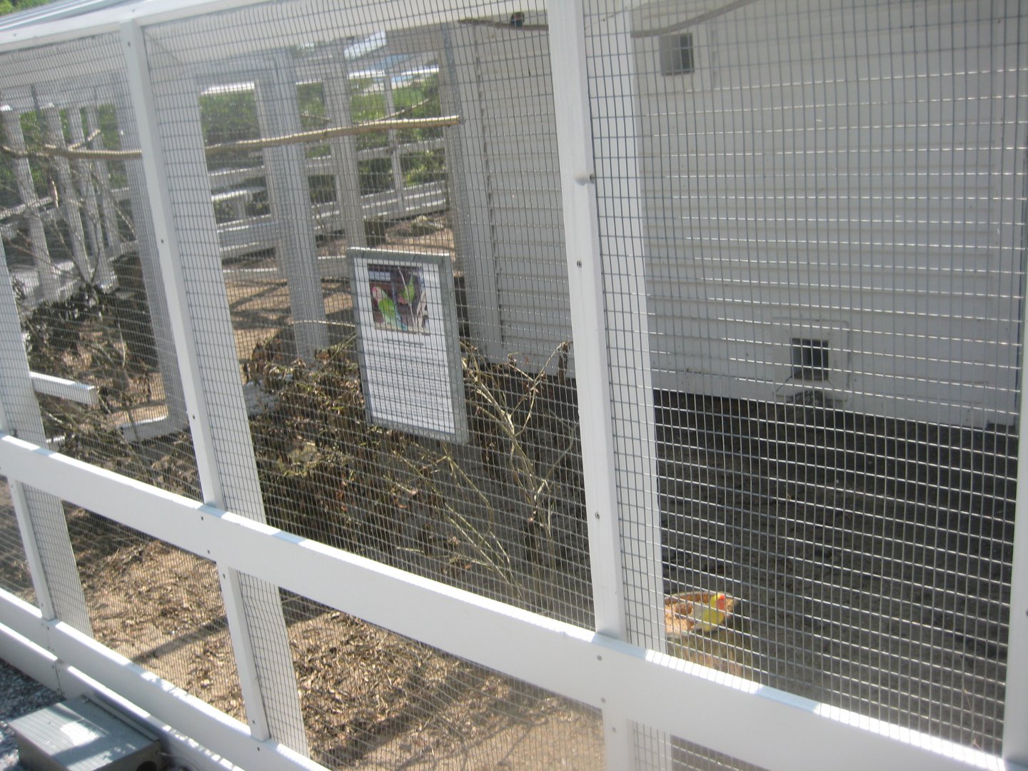 Skyttehushaven - Lovebird aviary