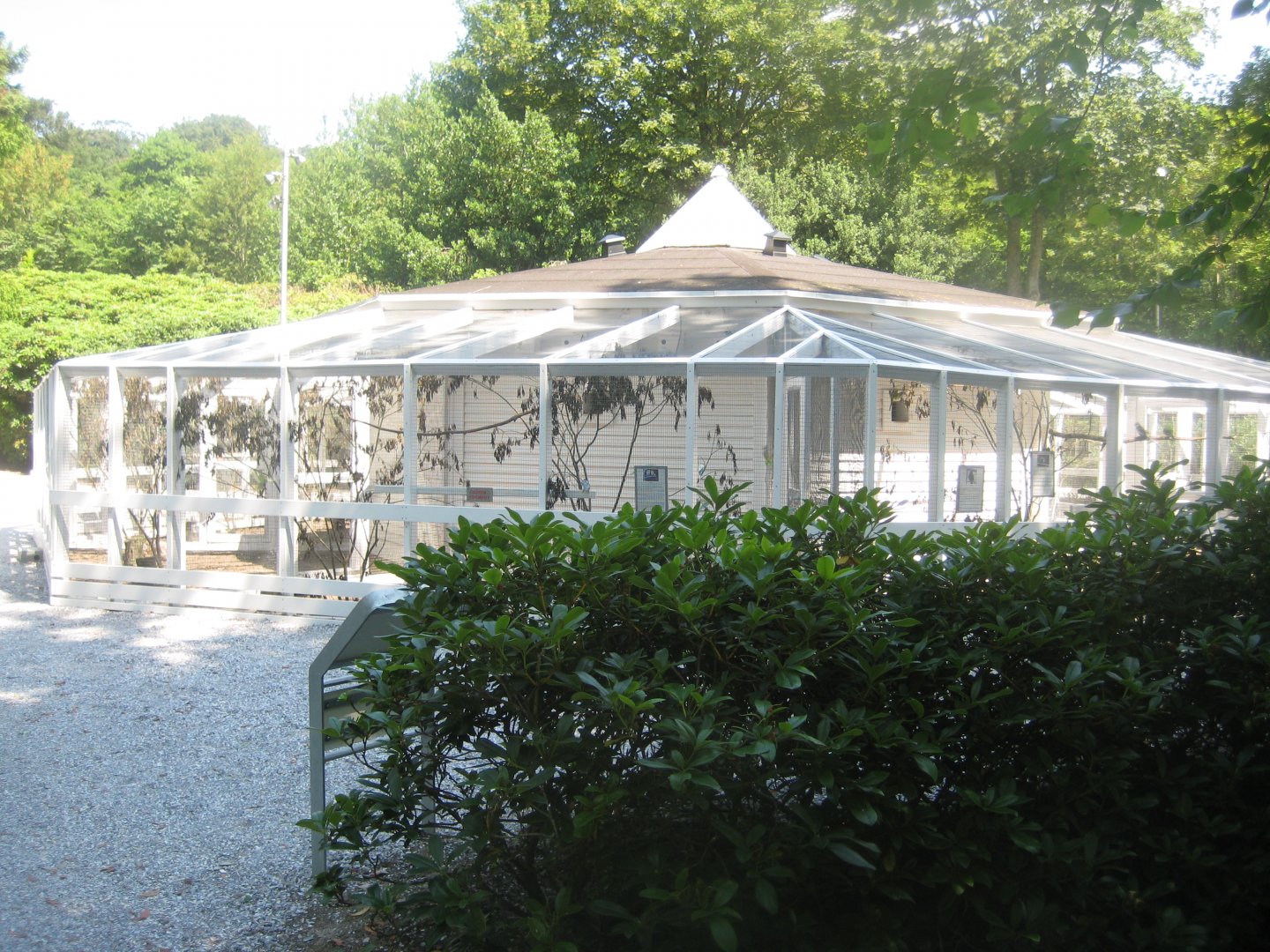 Skyttehushaven - View to aviaries