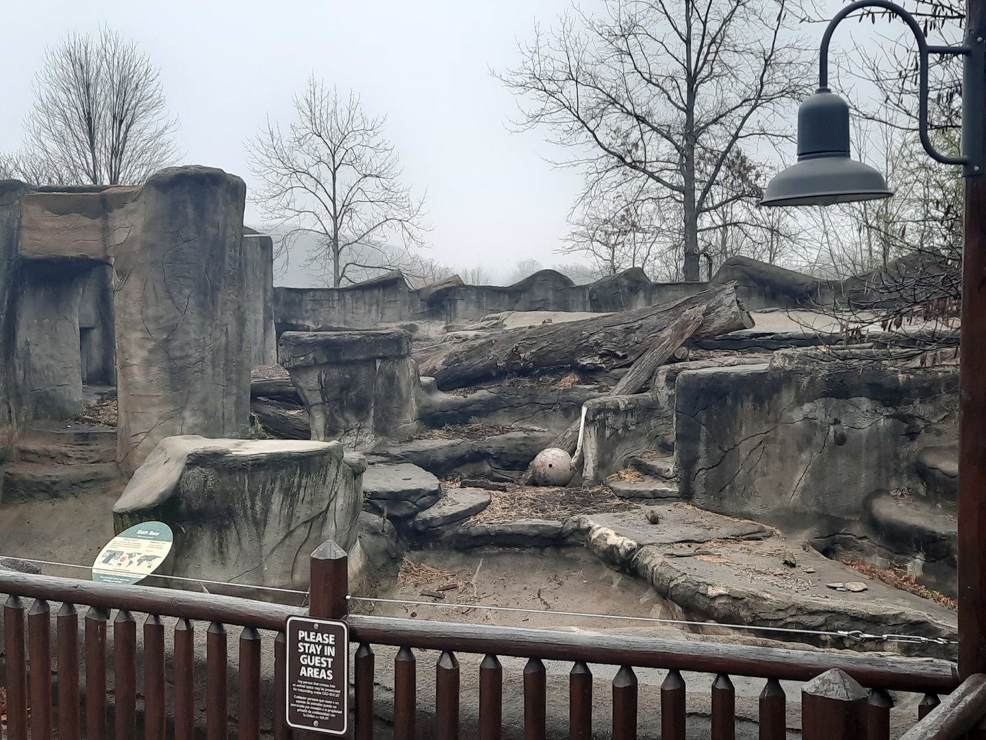 Sloth/American Black Bear Exhibit