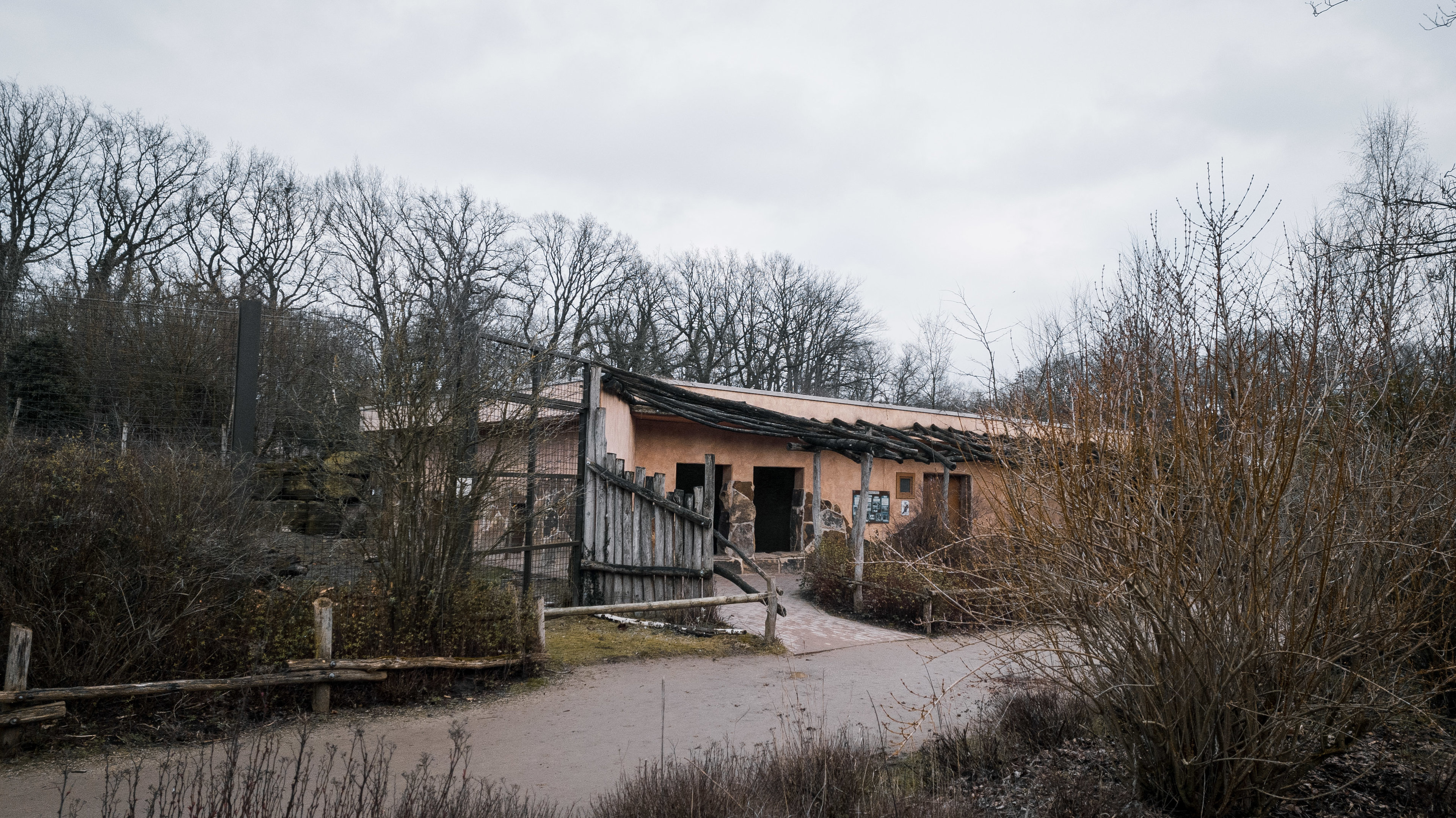 Sloth Bear enclosure 2 / House