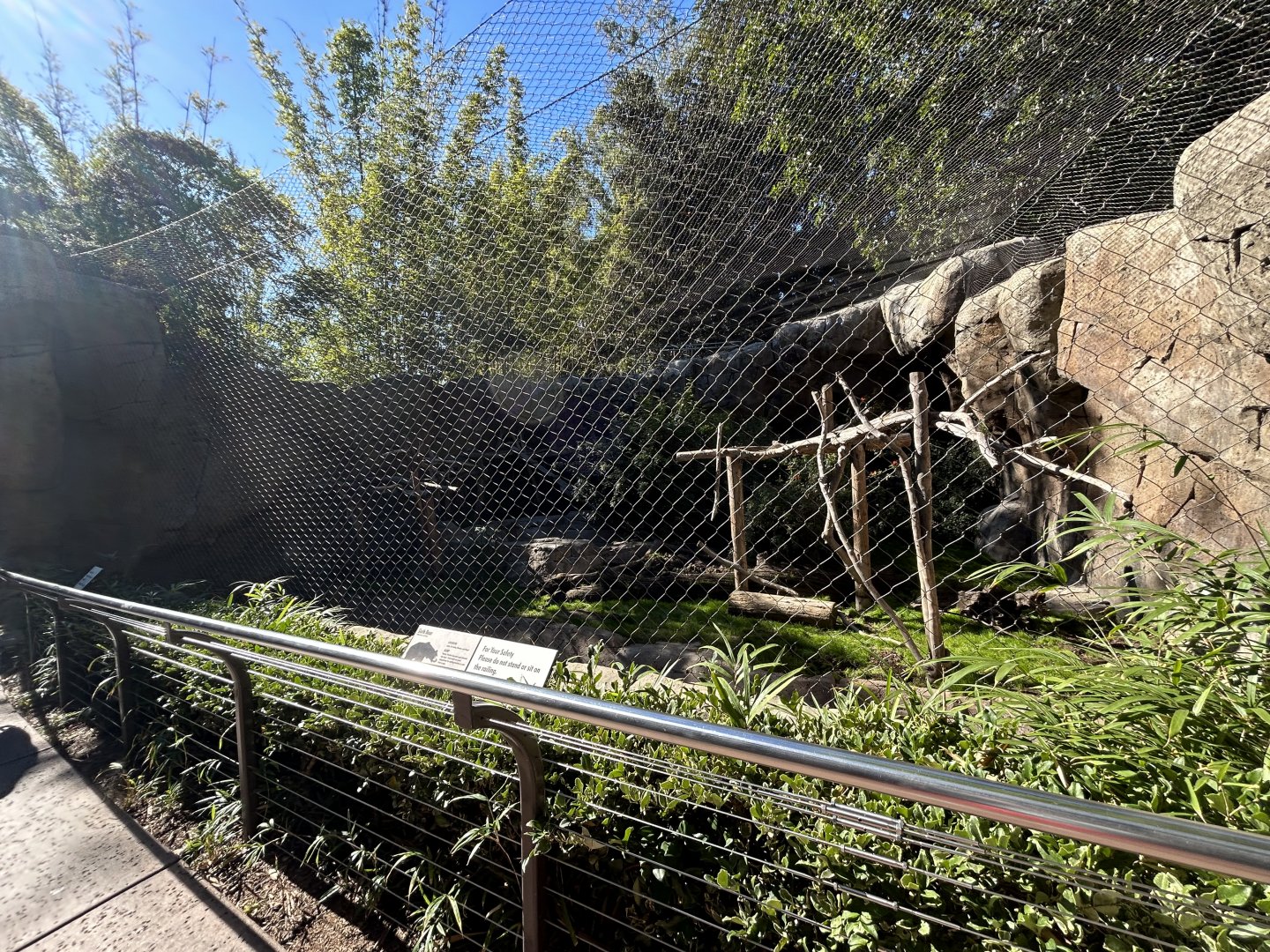 Sloth Bear Exhibit #2 - Bear Canyon