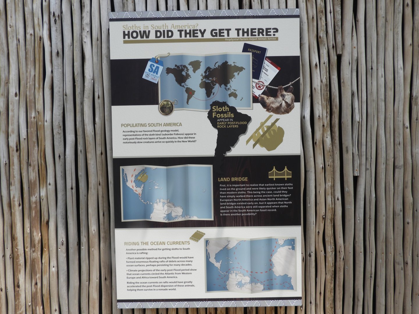 Sloth Dispersal Sign