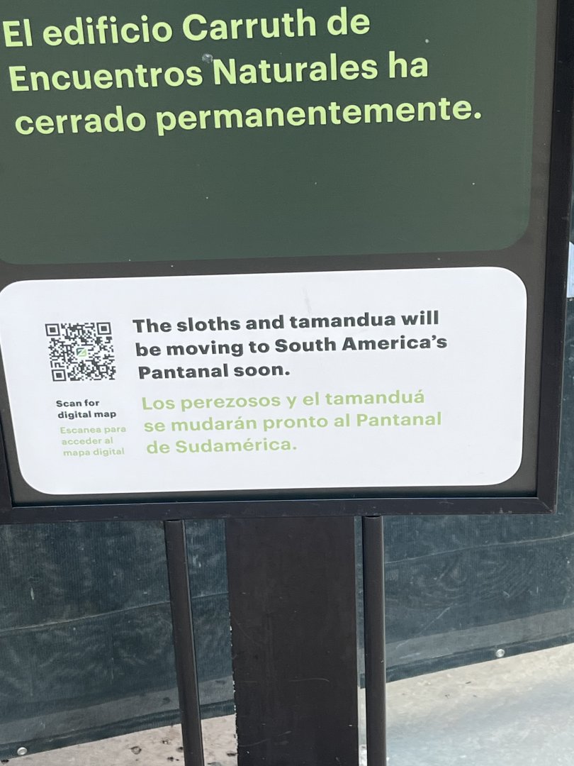Sloth/Tamandua sign