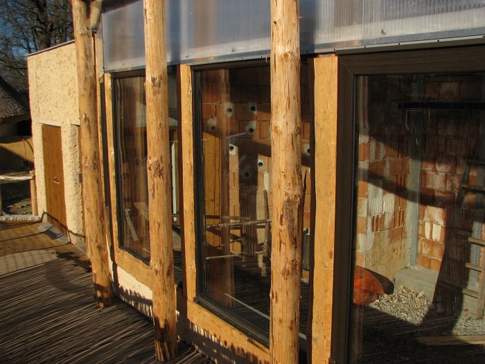 Small African area under construction