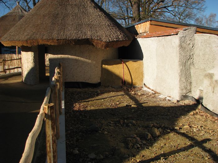 Small African area under construction