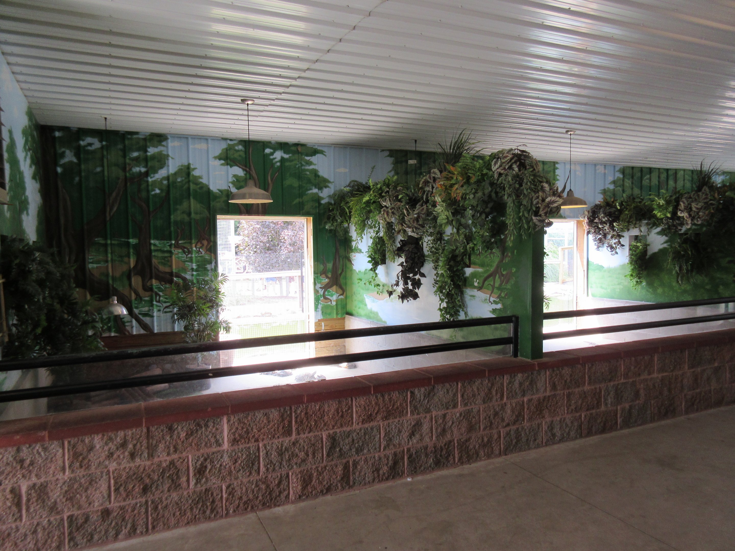 Small Animal Building - Gator/Turtle Exhibits