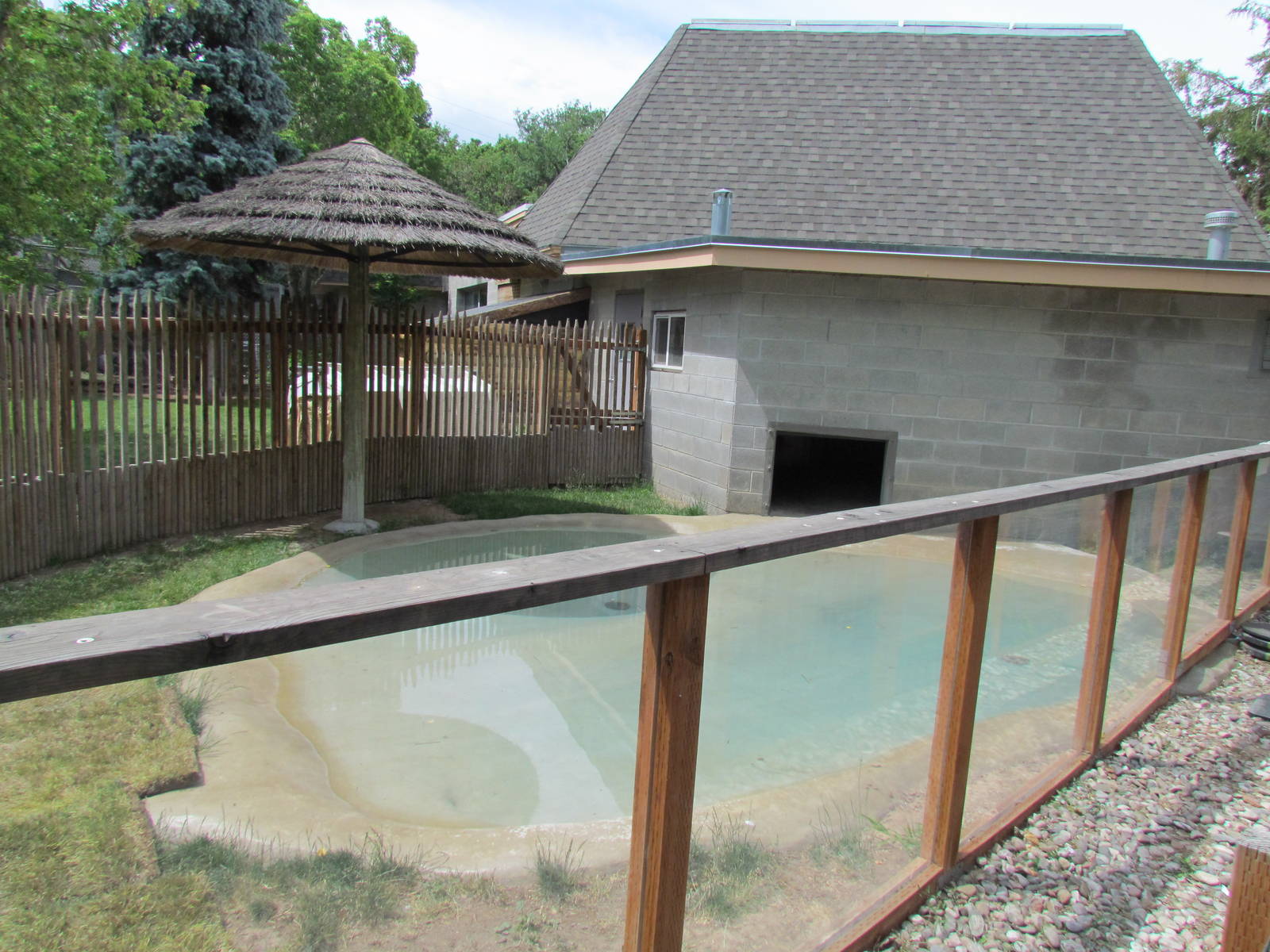 Small Animal Building - Siamese Crocodile Outdoor Exhibit
