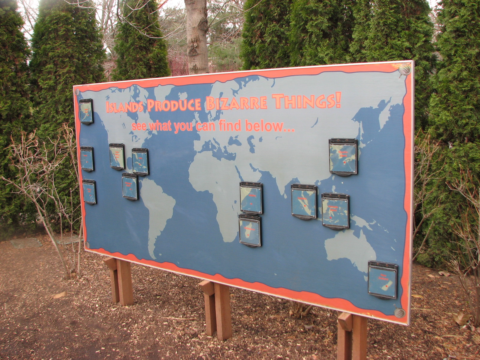 Small Animal Kingdom - Island Signage