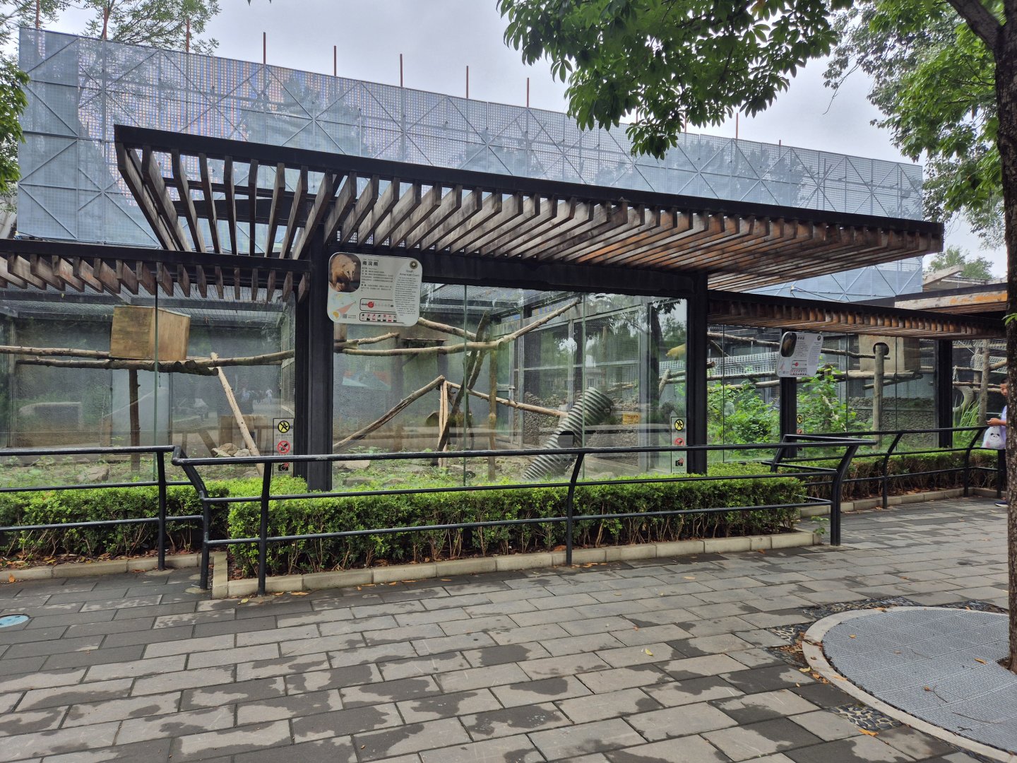 Small Carnivores row  of exhibits