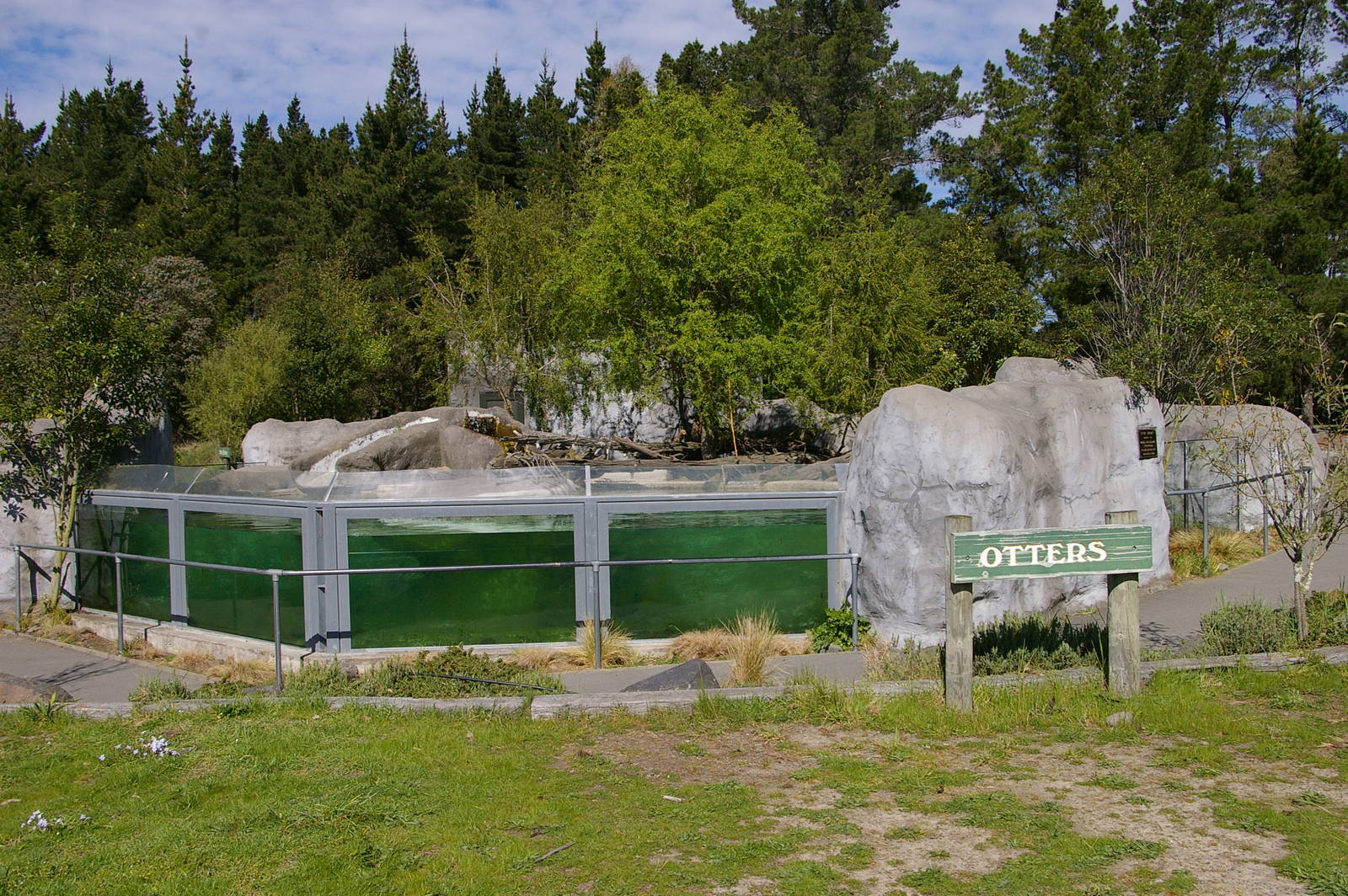 small-clawed otter enclosure