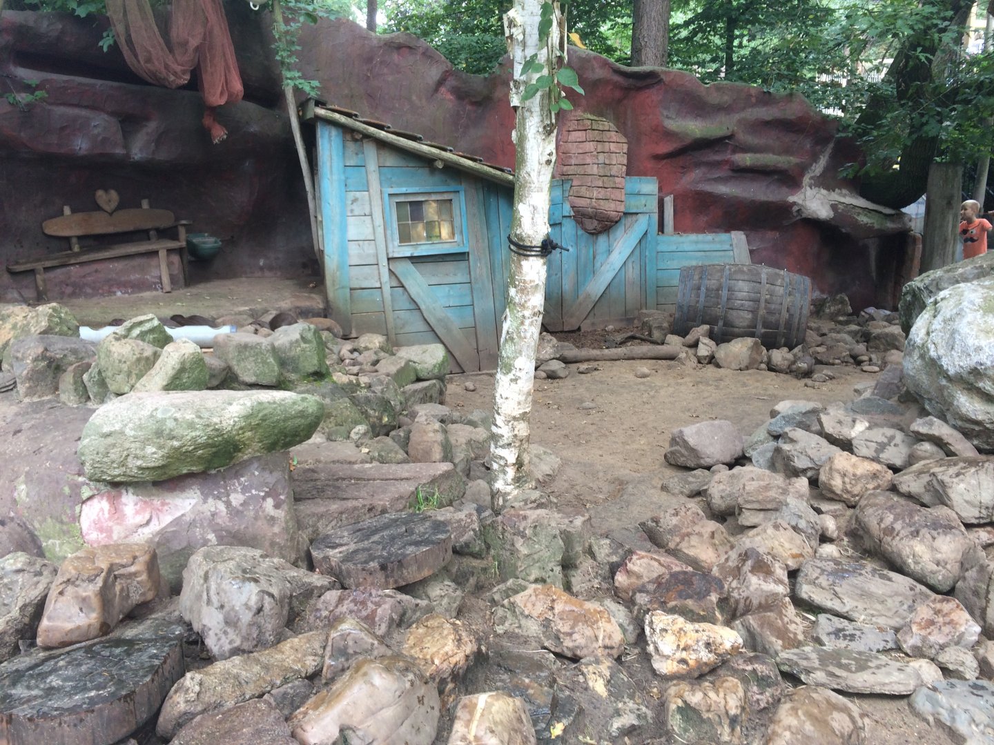 Small-clawed otter exhibit