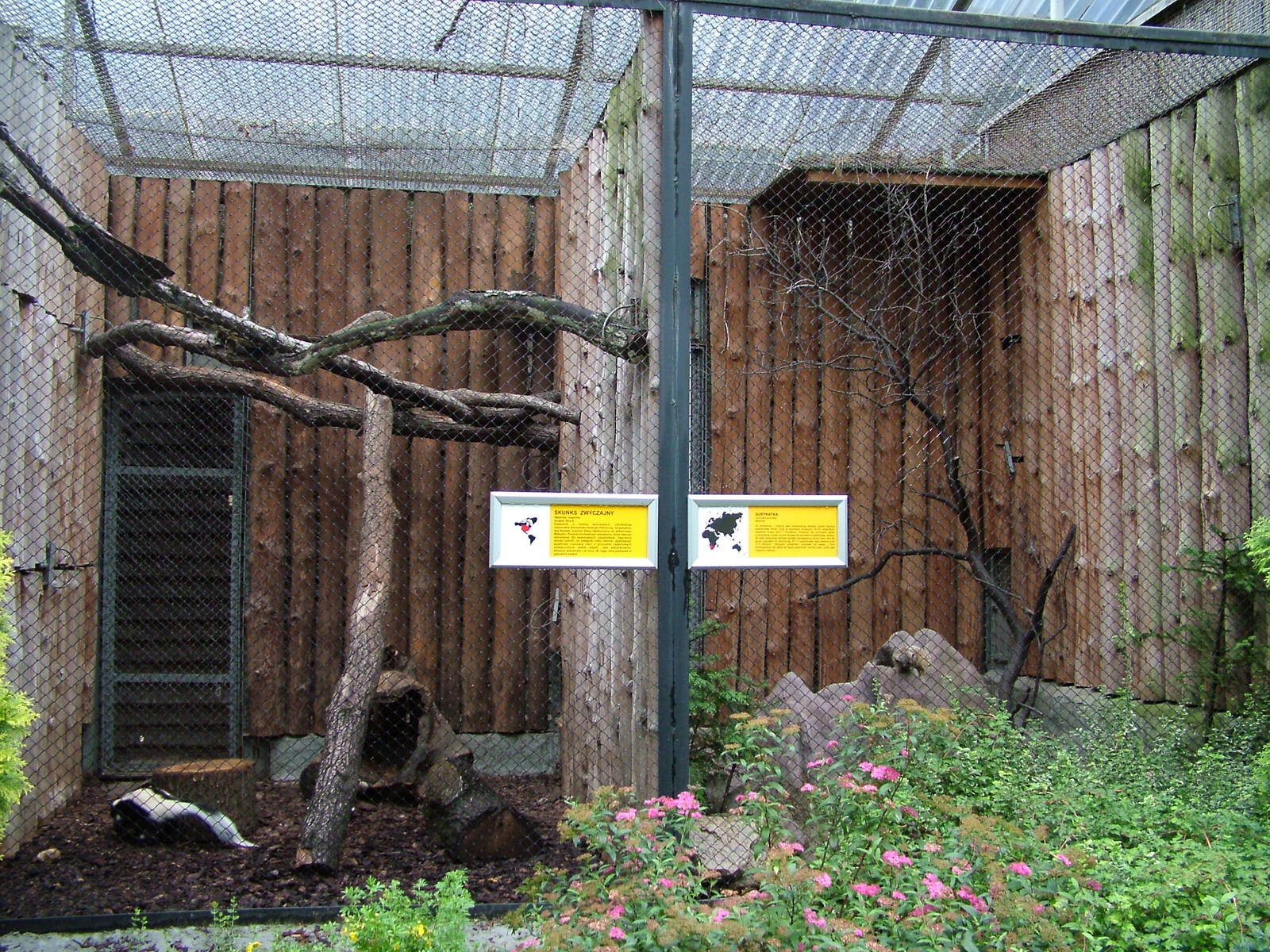 Small mammal enclosures at Krakow 08/09/2008