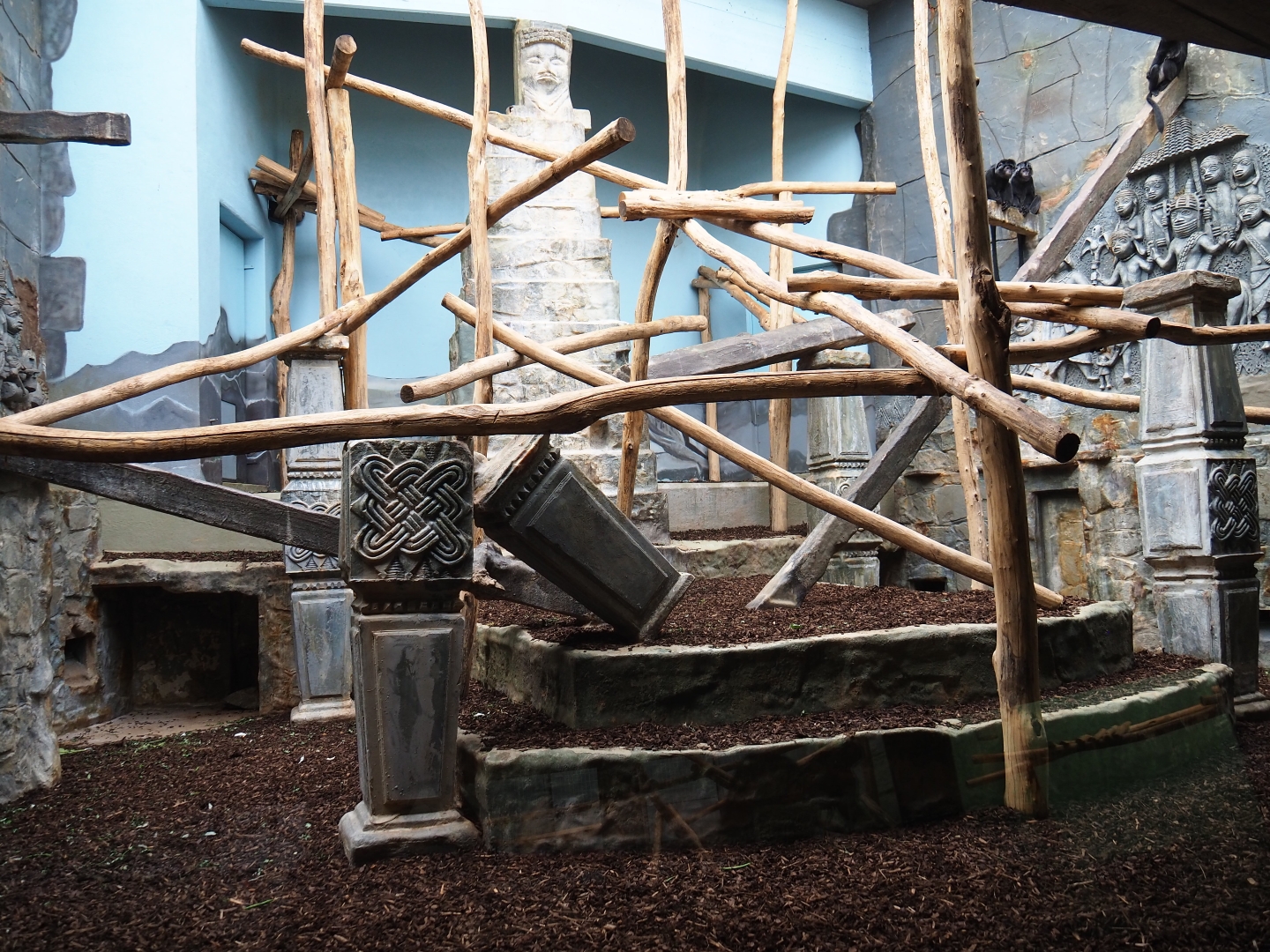 Small Monkey House - Enclosure Javan langurs