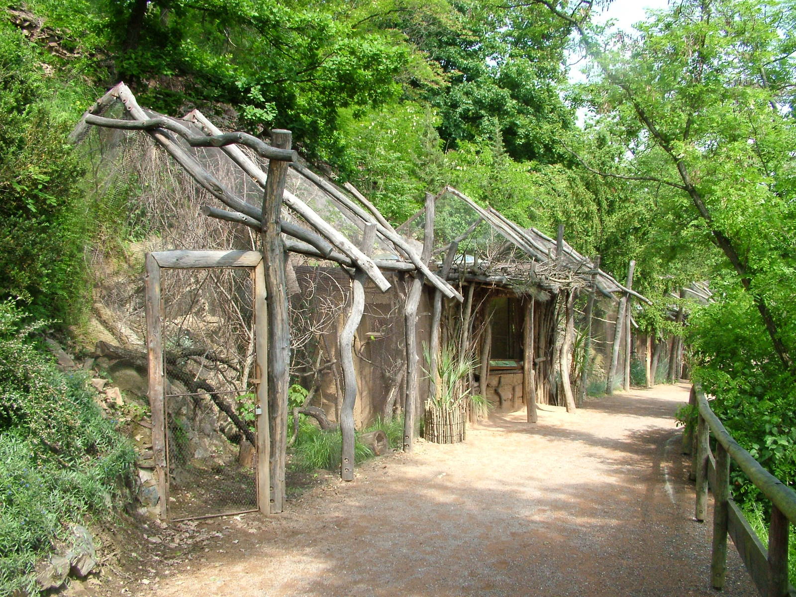 Small Parrot aviaries at Prague, 24/05/10