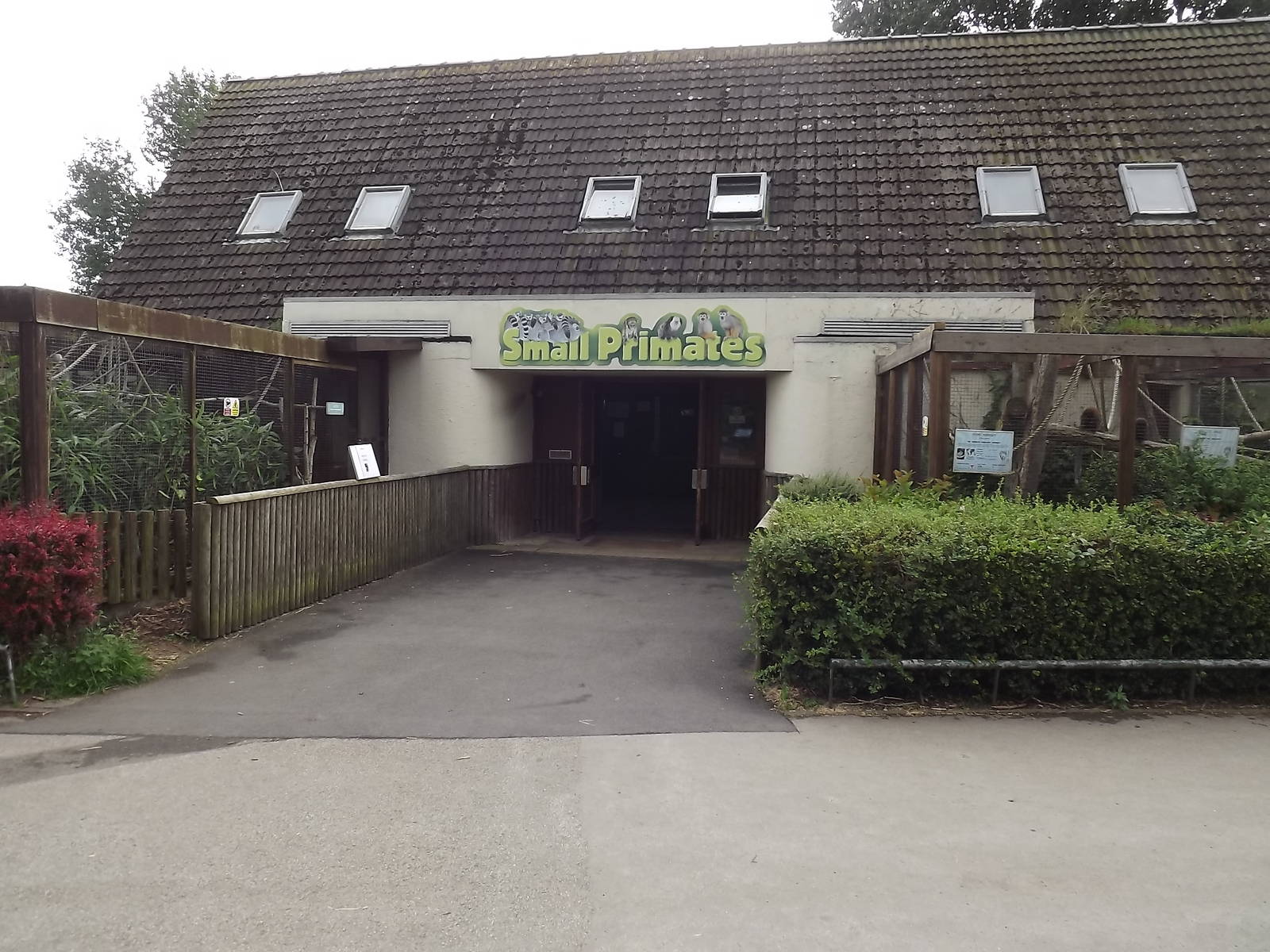 Small Primate building at Blackpool Zoo 03/08/12