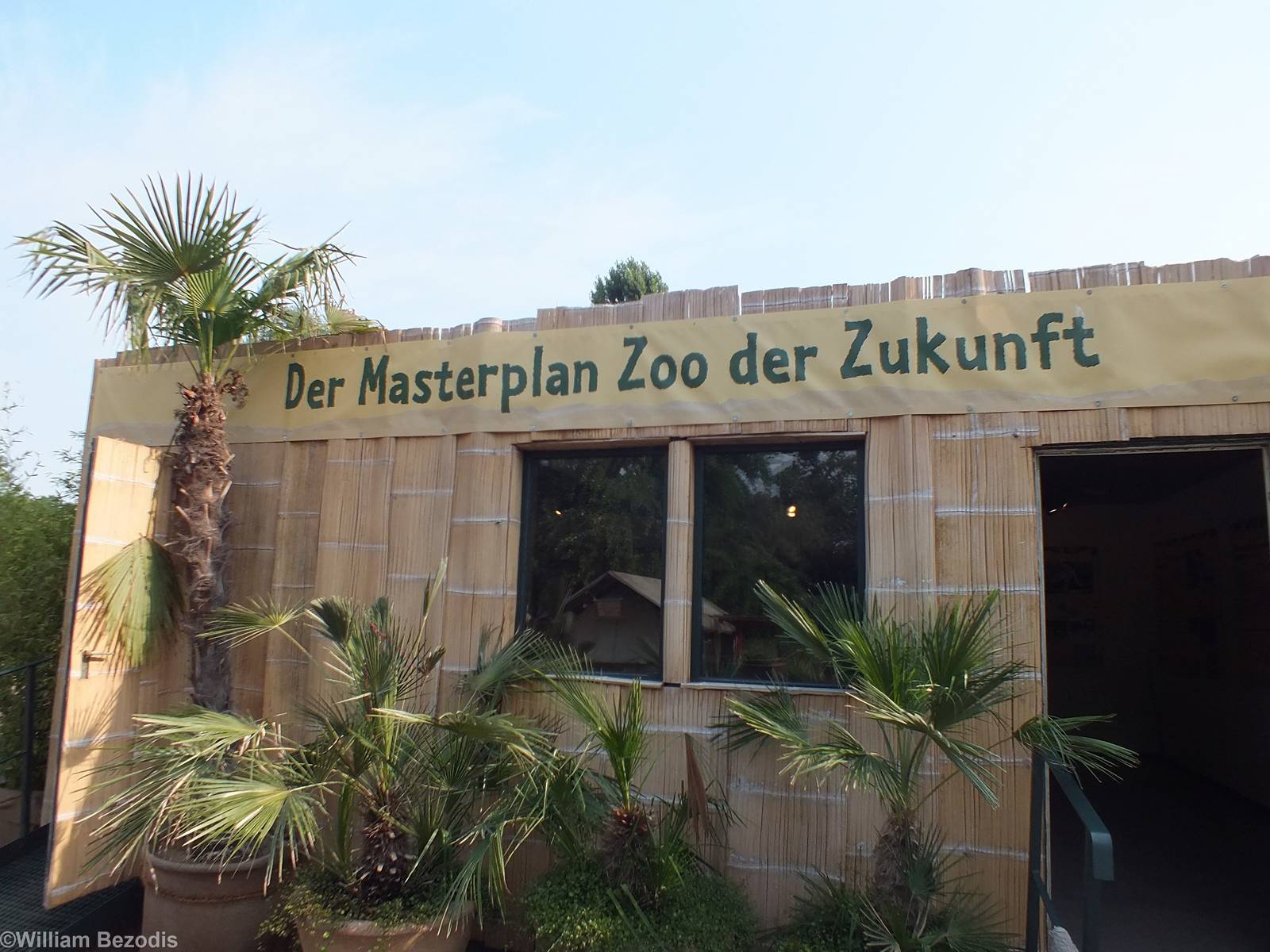 Small Shed with Displays of Master Plan