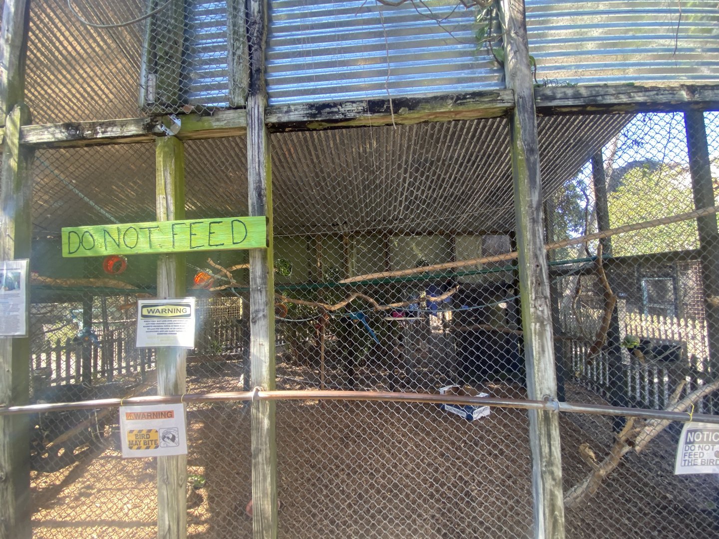 Smaller Macaw Aviary
