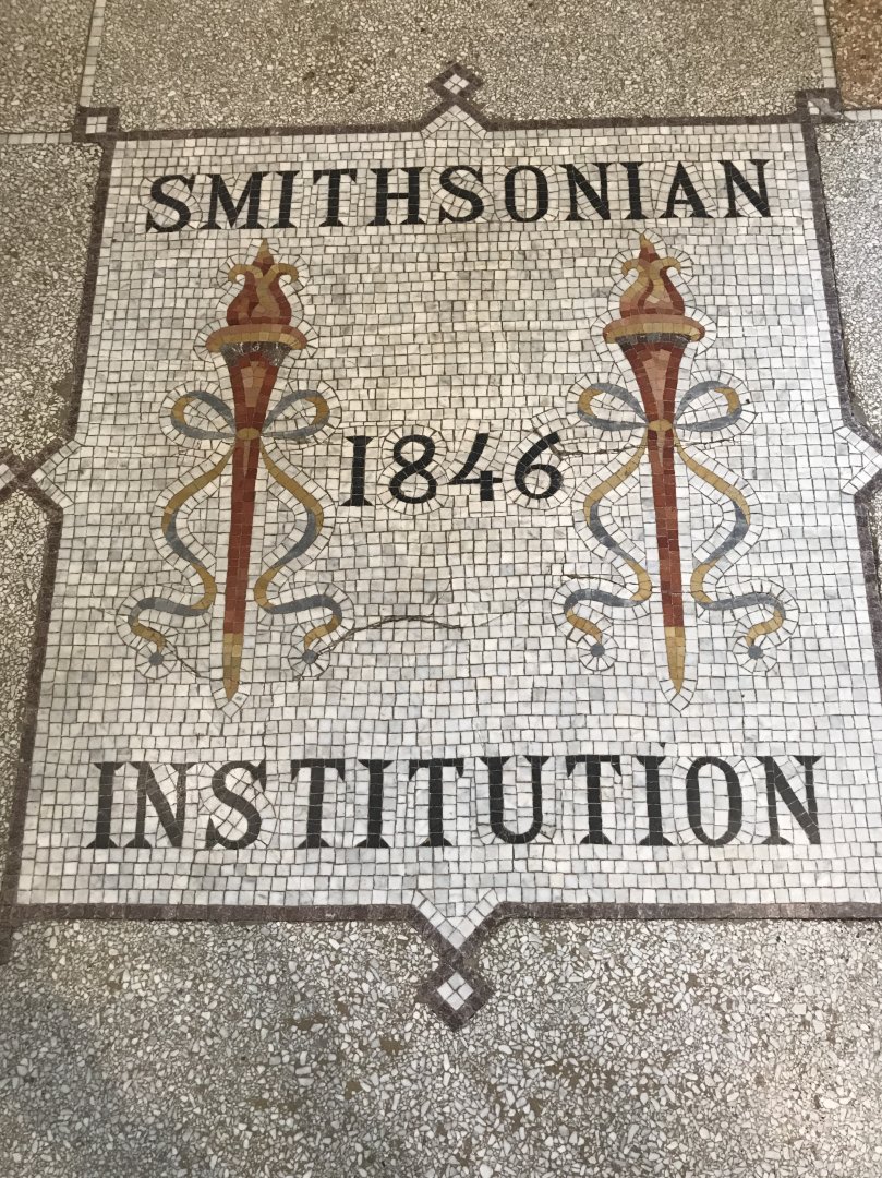 Smithsonian Castle: Floor Mosaic
