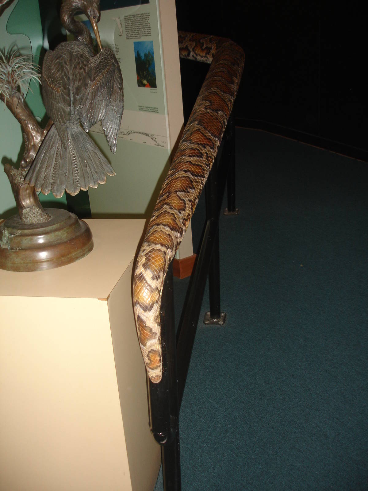 Snake handrail