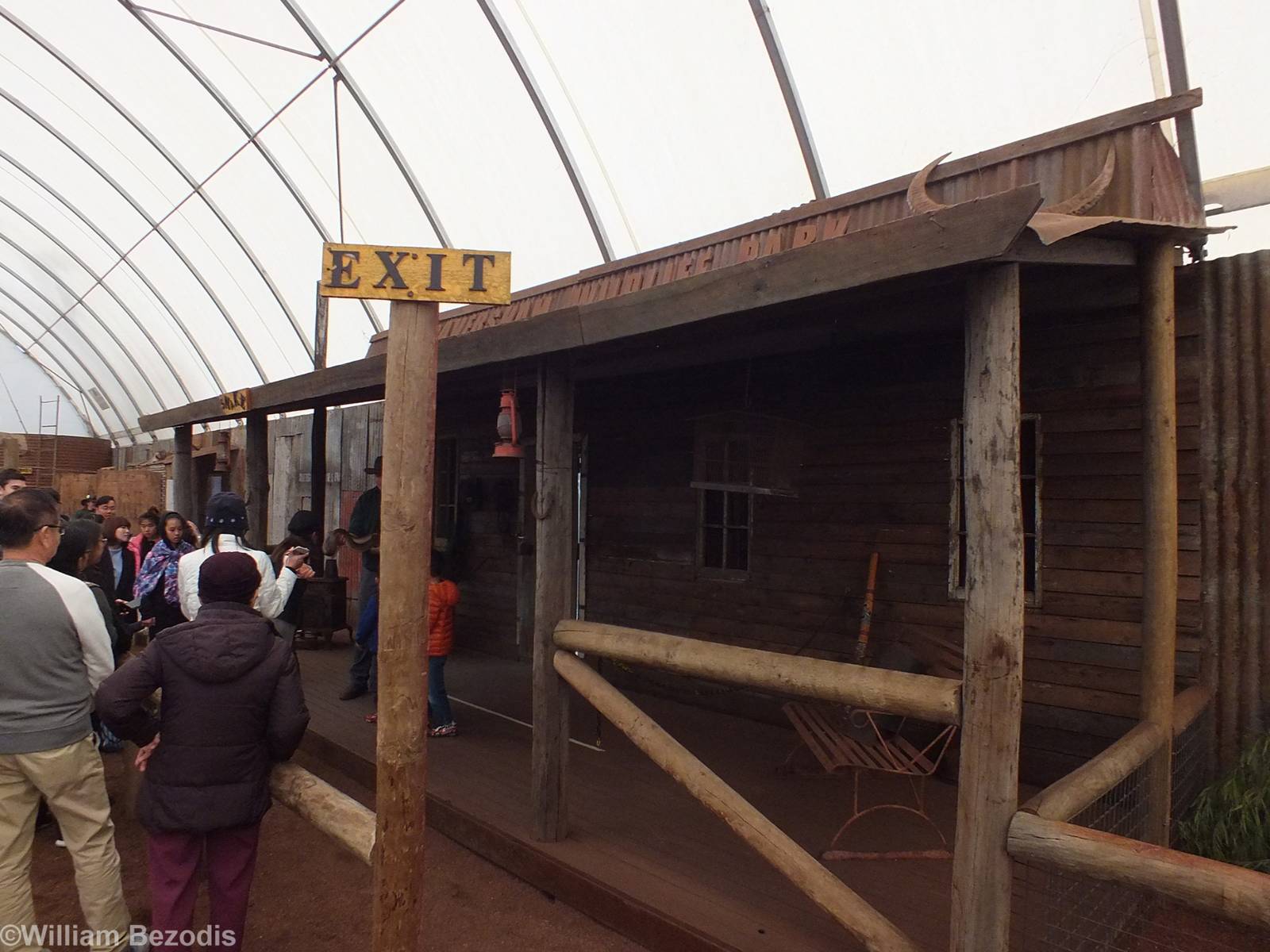 Snake Holding Area in the 'Meet the Wombat and Friends' Show- Caversham Wil
