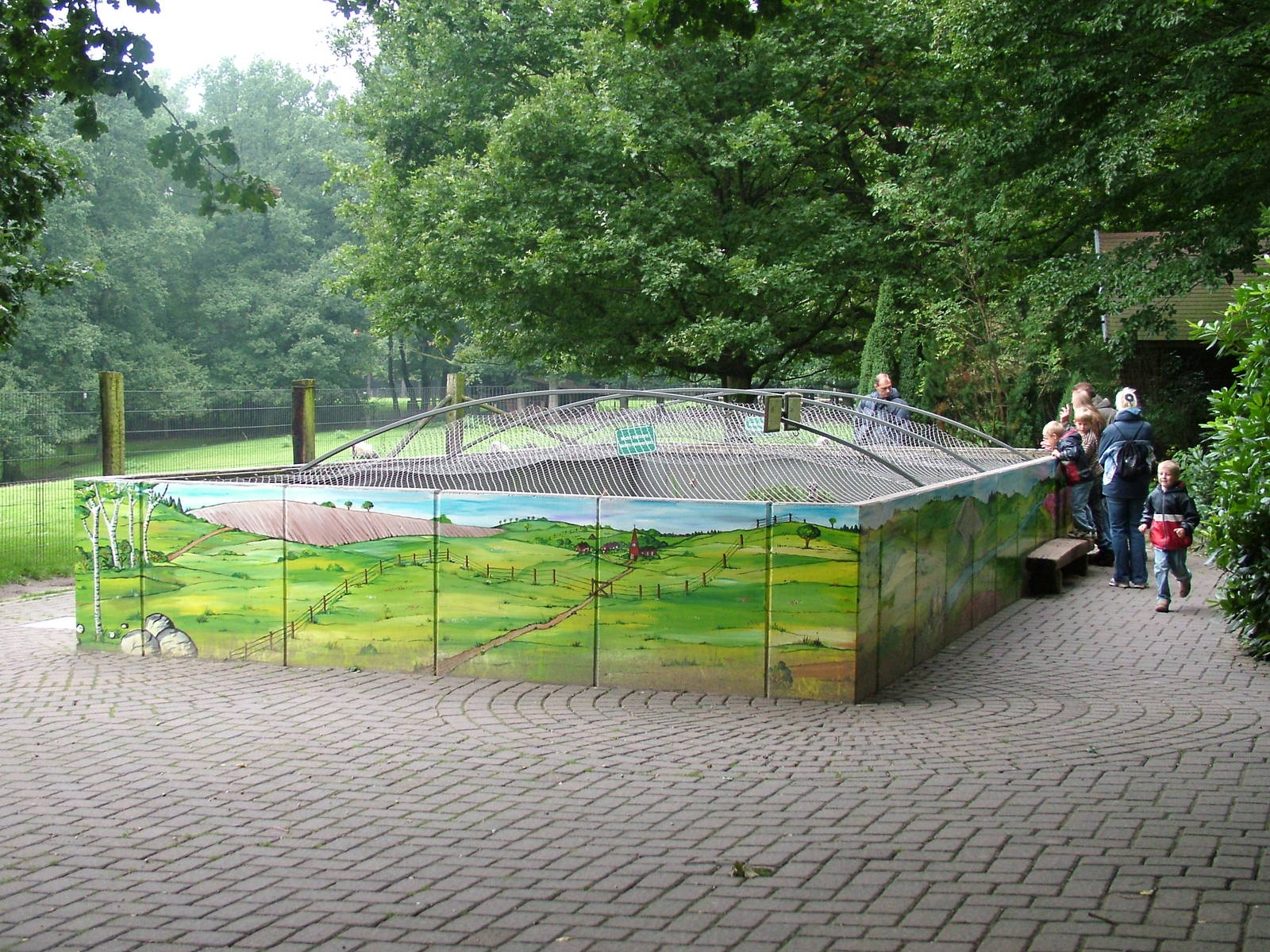 Snake vivarium at Wildpark Schwarze Berge 2007