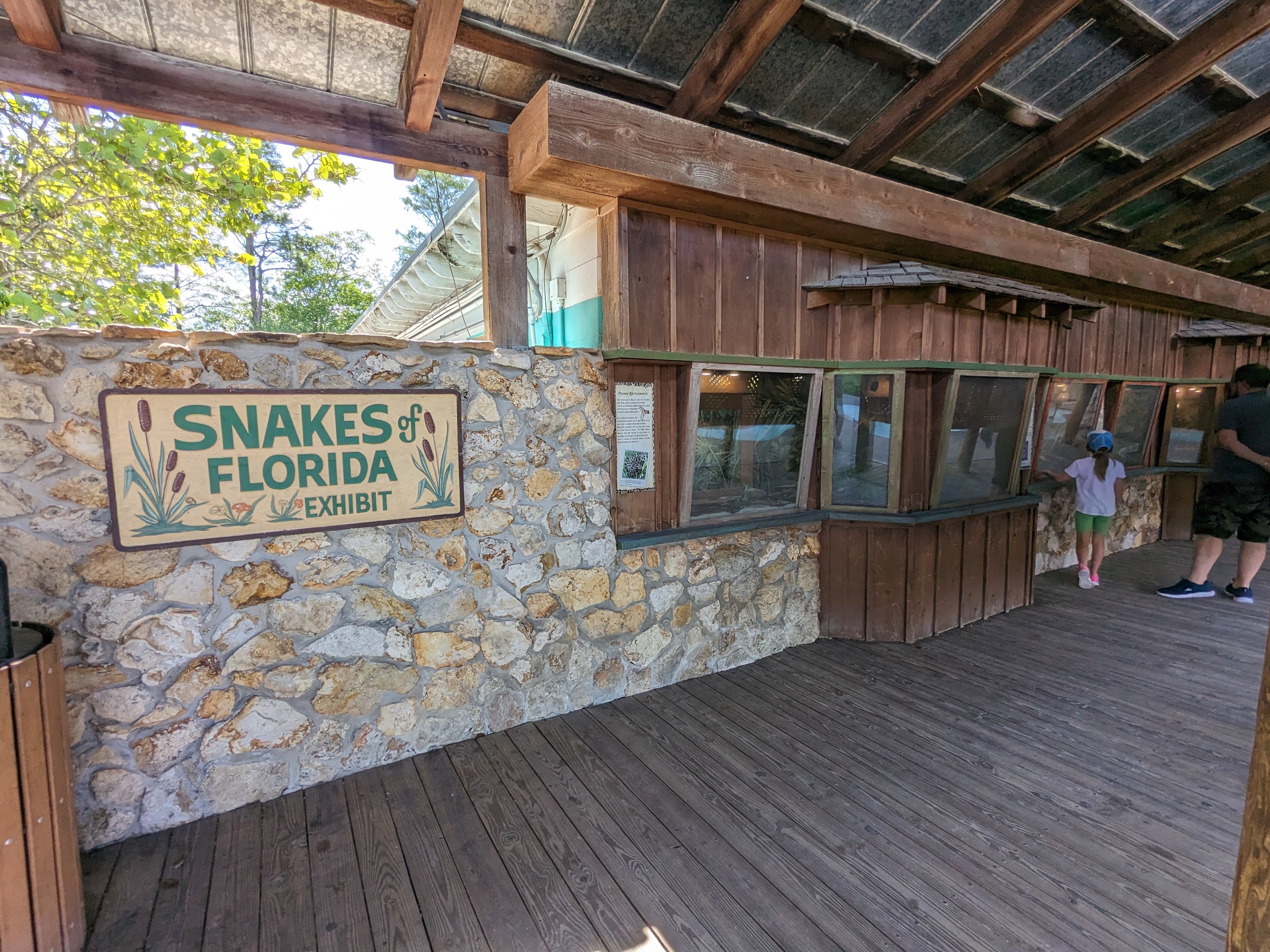 Snakes of Florida  - entrance area
