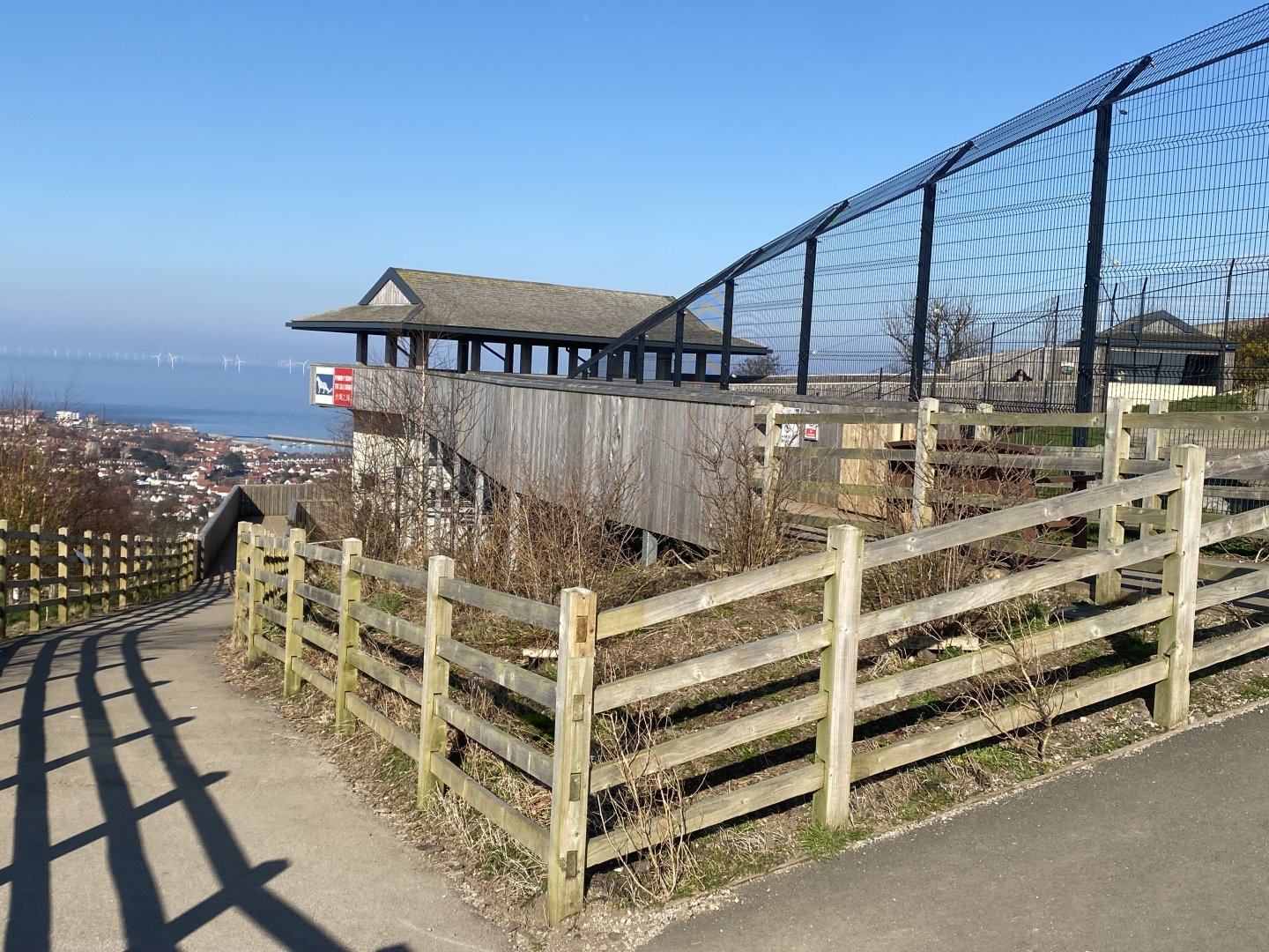 Snow leopard enclosure 190325