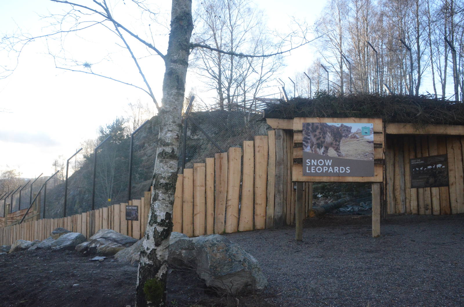 Snow Leopard Enclosure at Highland WP, 10/02/16