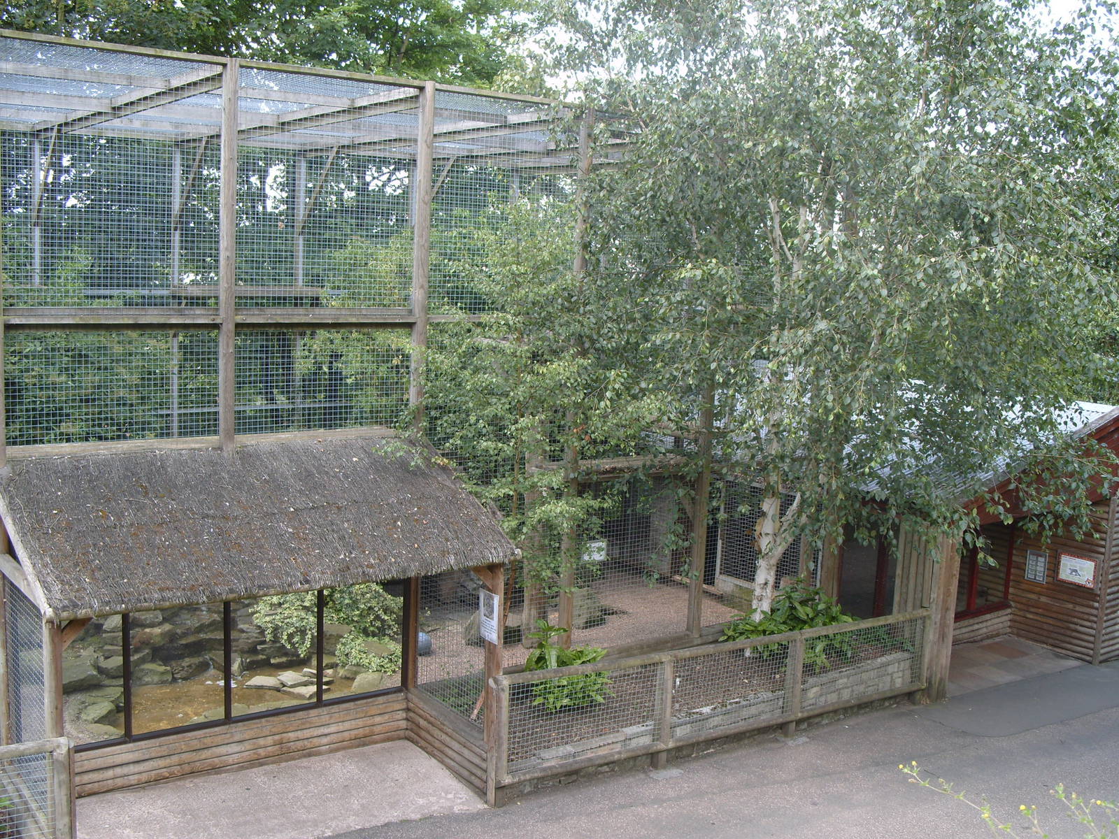 SNOW LEOPARD ENCLOSURE