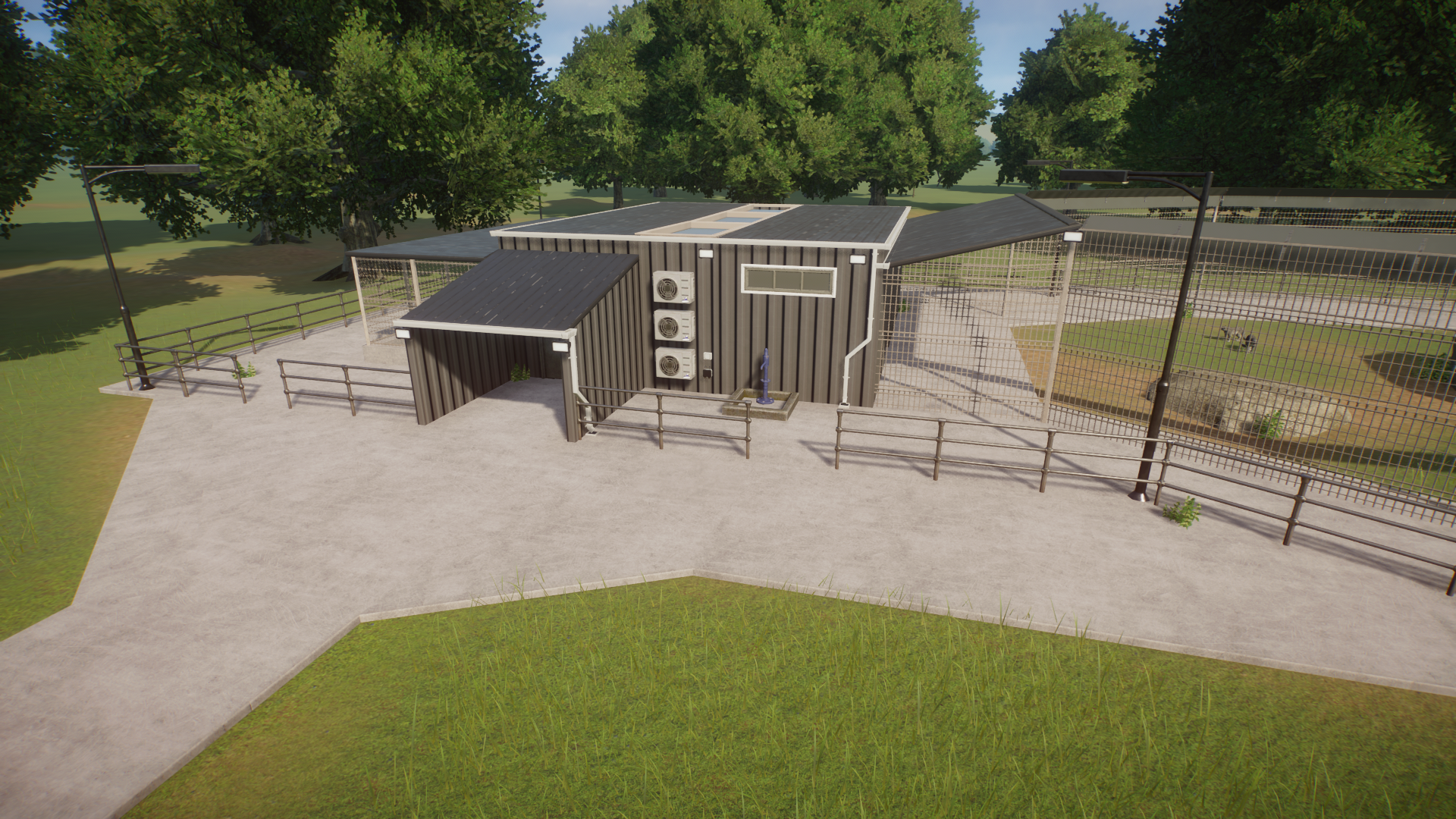 Snow Leopard Exhibit House