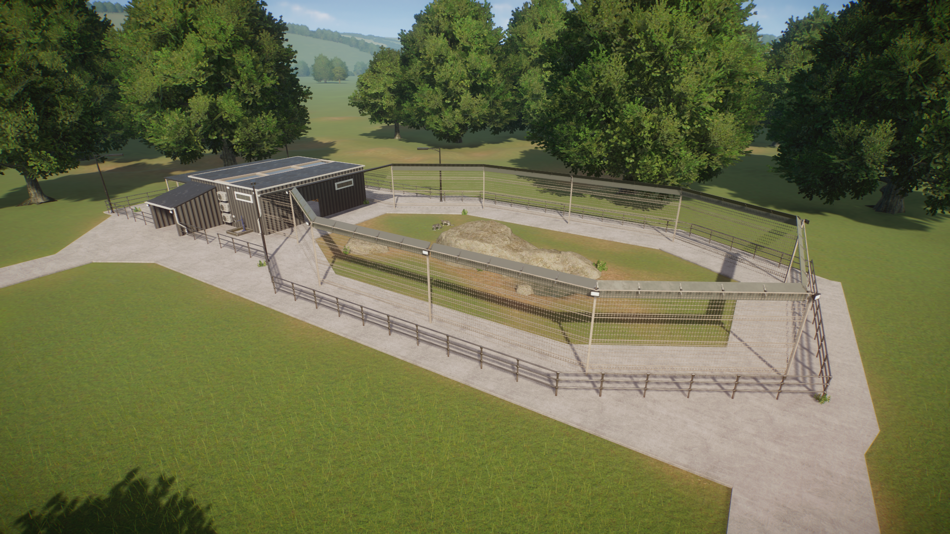 Snow Leopard Exhibit Overview