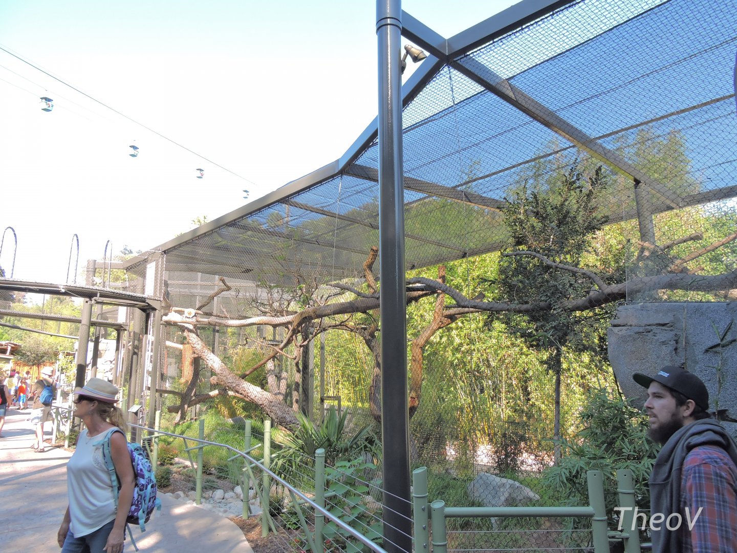 Snow leopard exhibit - Panda Canyon [2015]