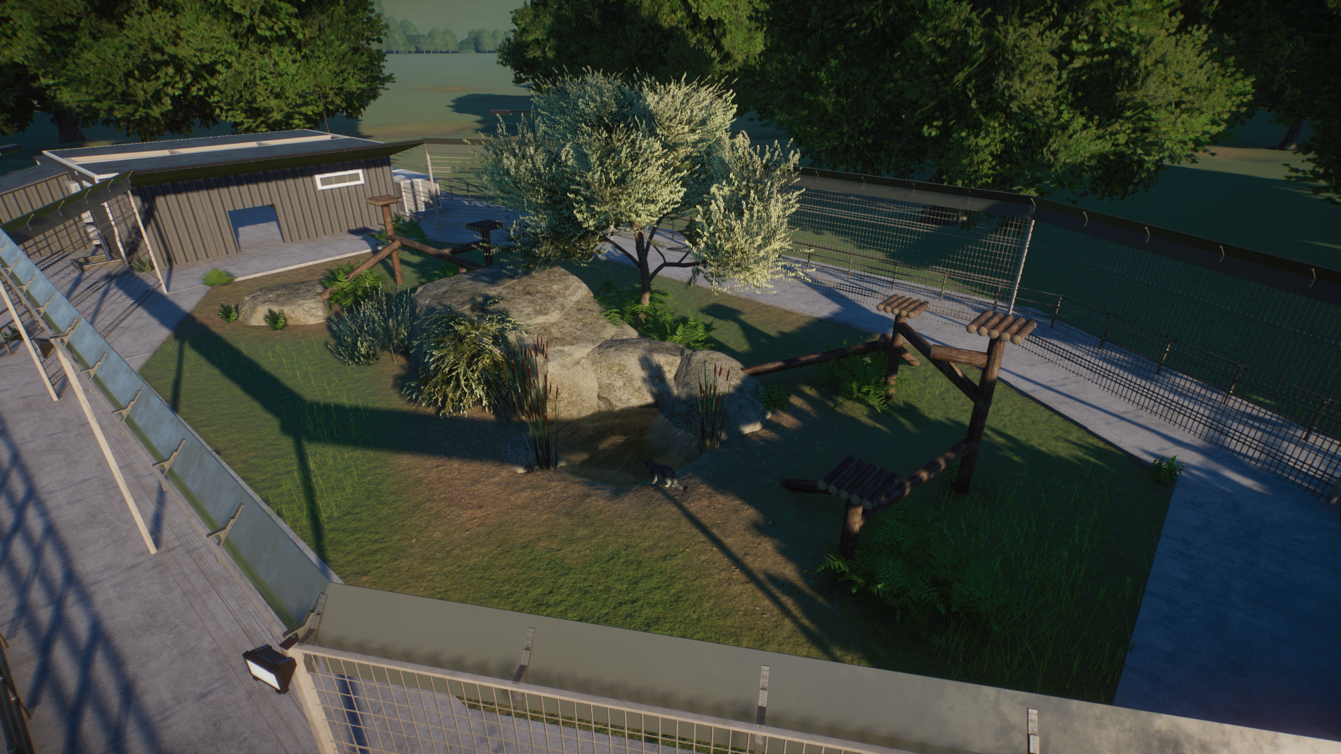 Snow Leopard Exhibit *Upgraded*