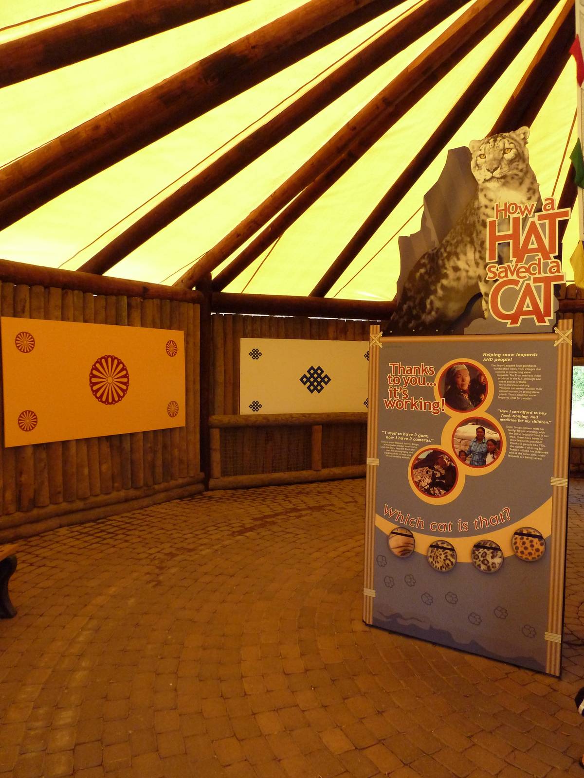 Snow Leopard Exhibit - Viewing Hut