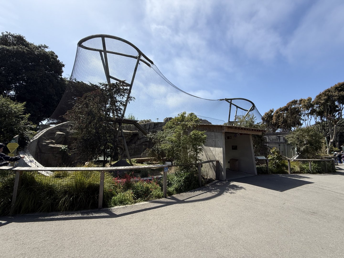 Snow leopard exhibit