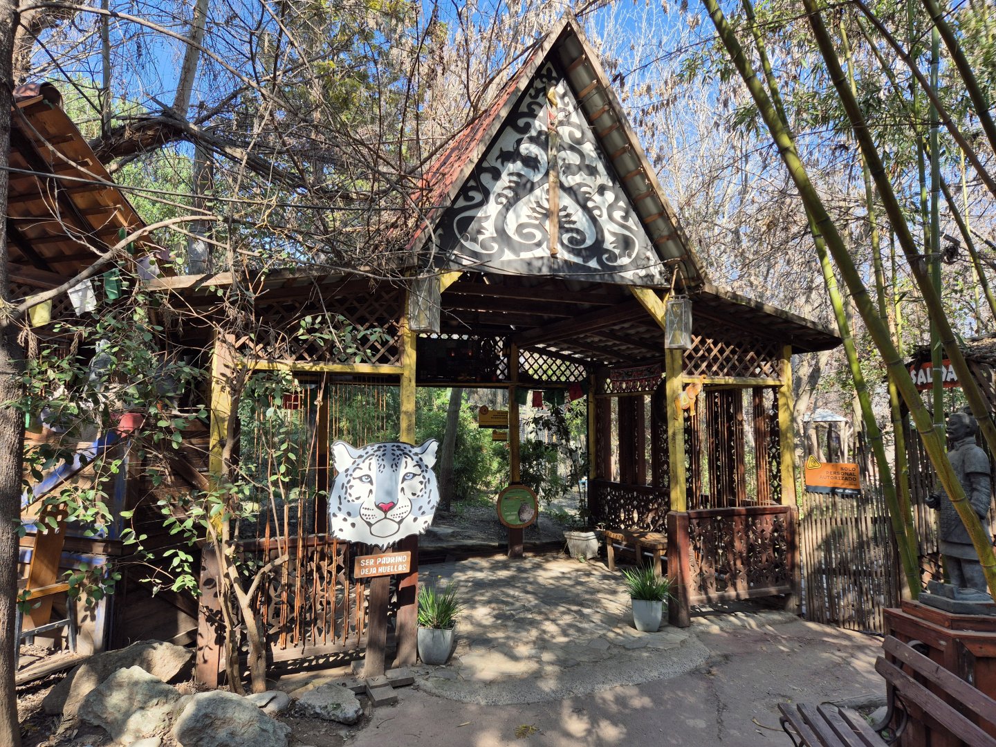 Snow Leopard exhibit