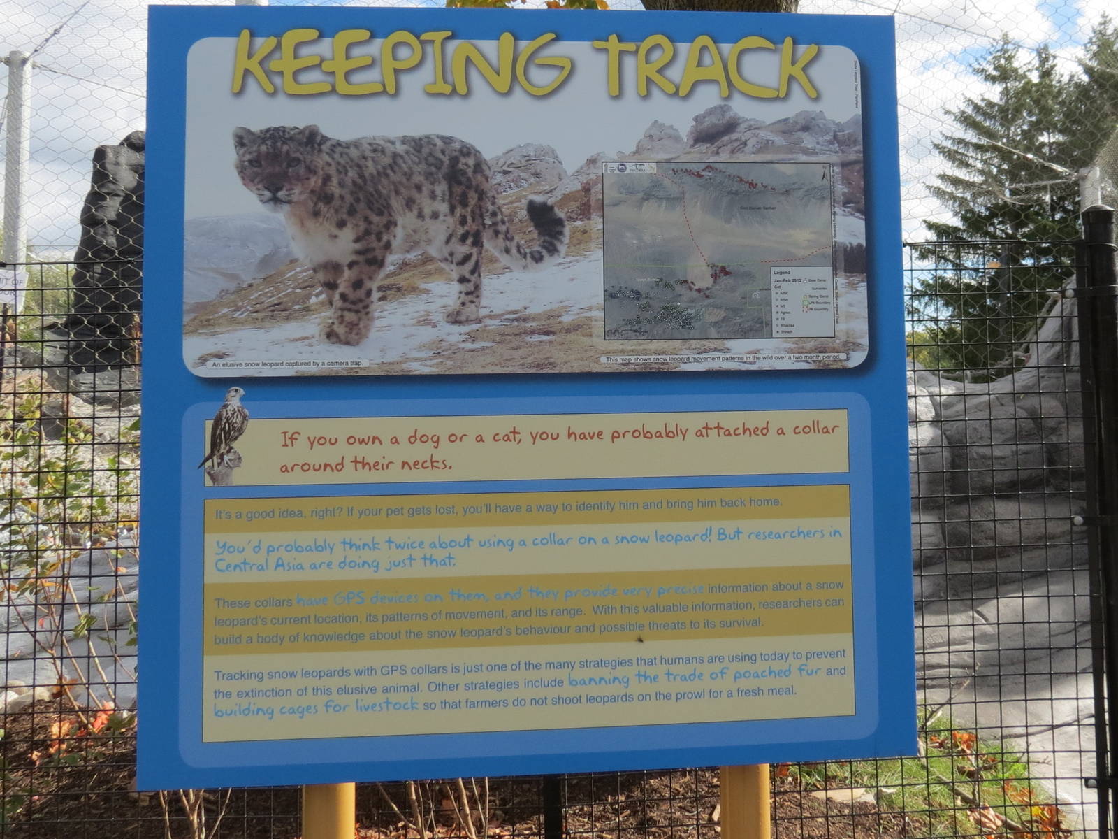 Snow Leopard - sign