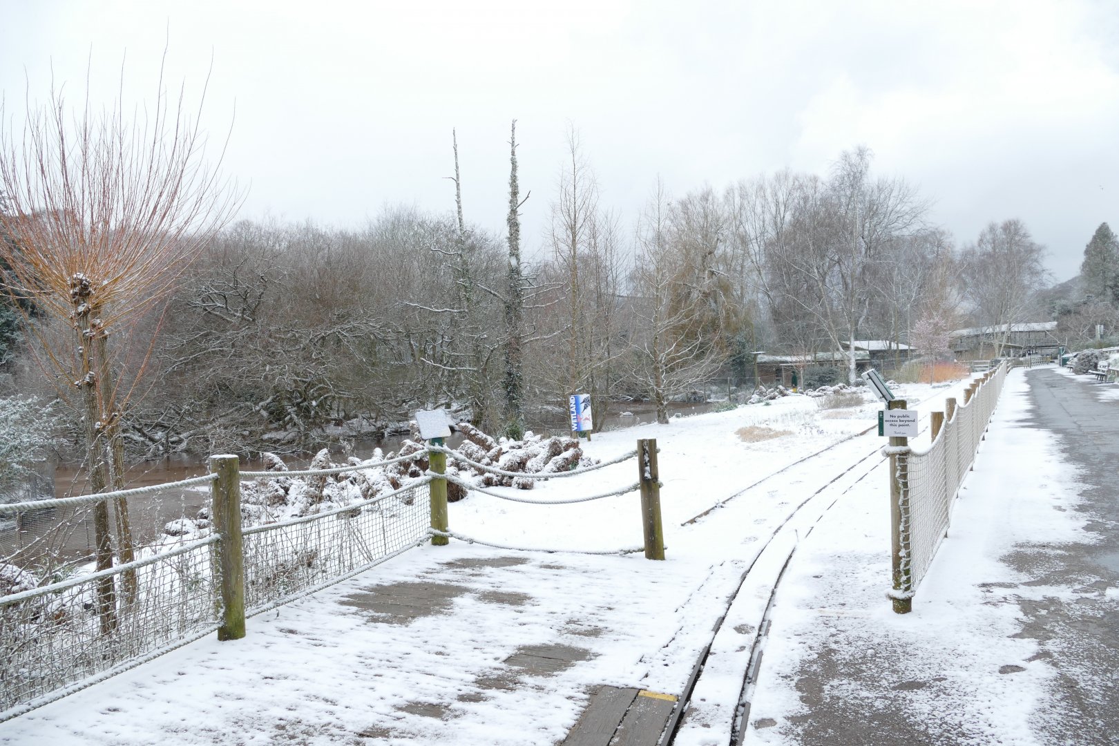 Snow on the line, 28 February 2018