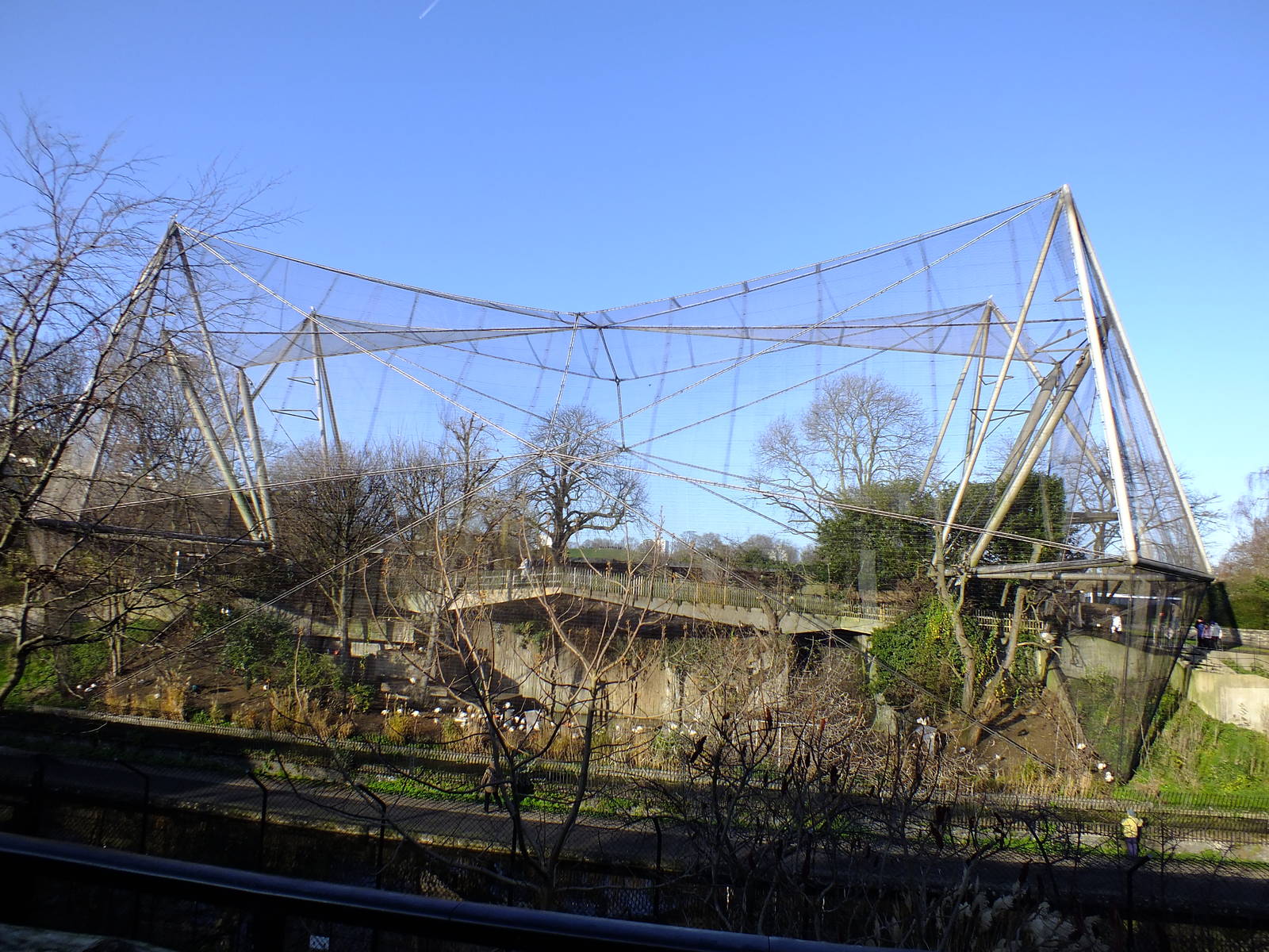 Snowdon Aviary from the outside