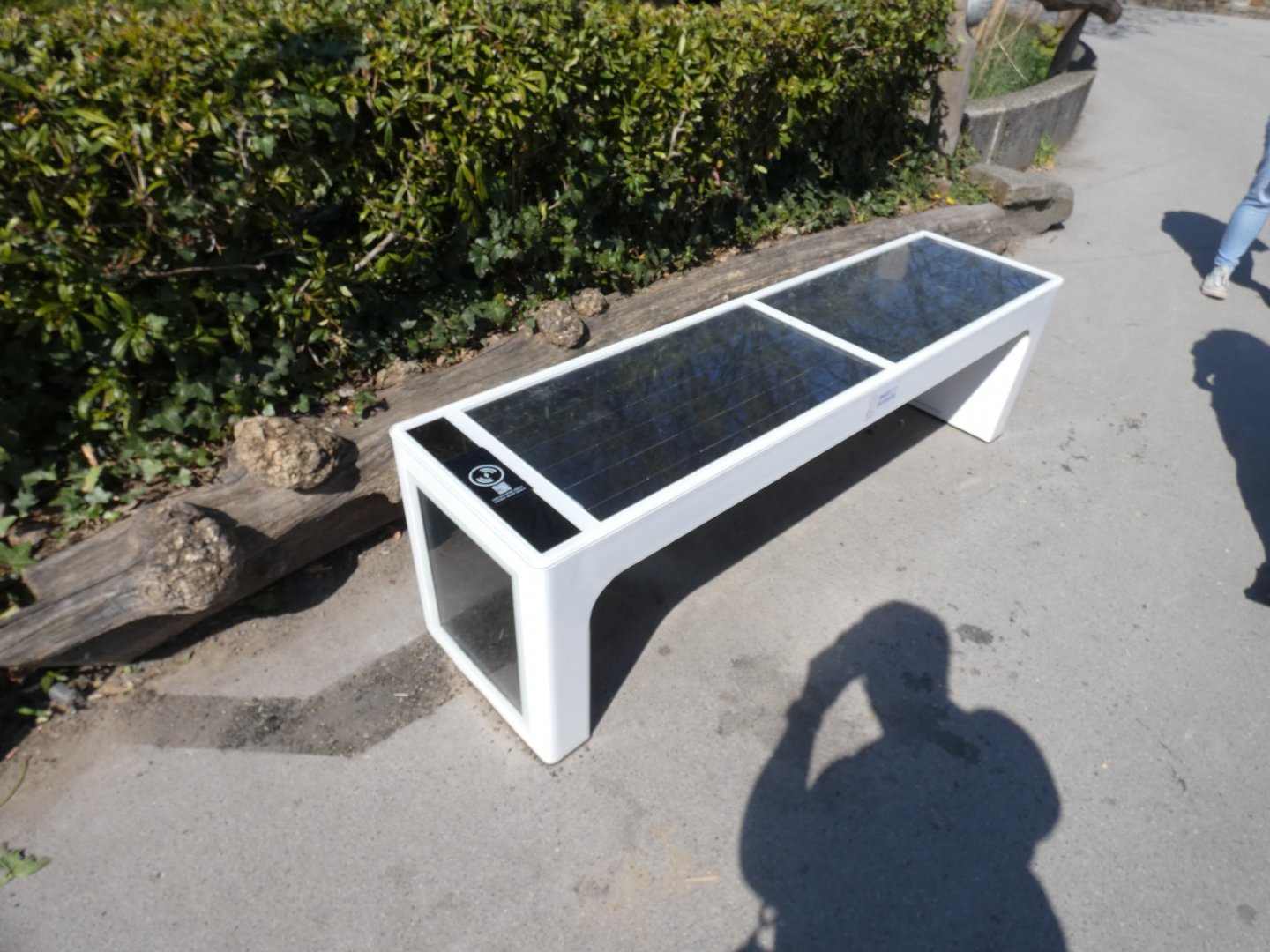 Solar Panel bench