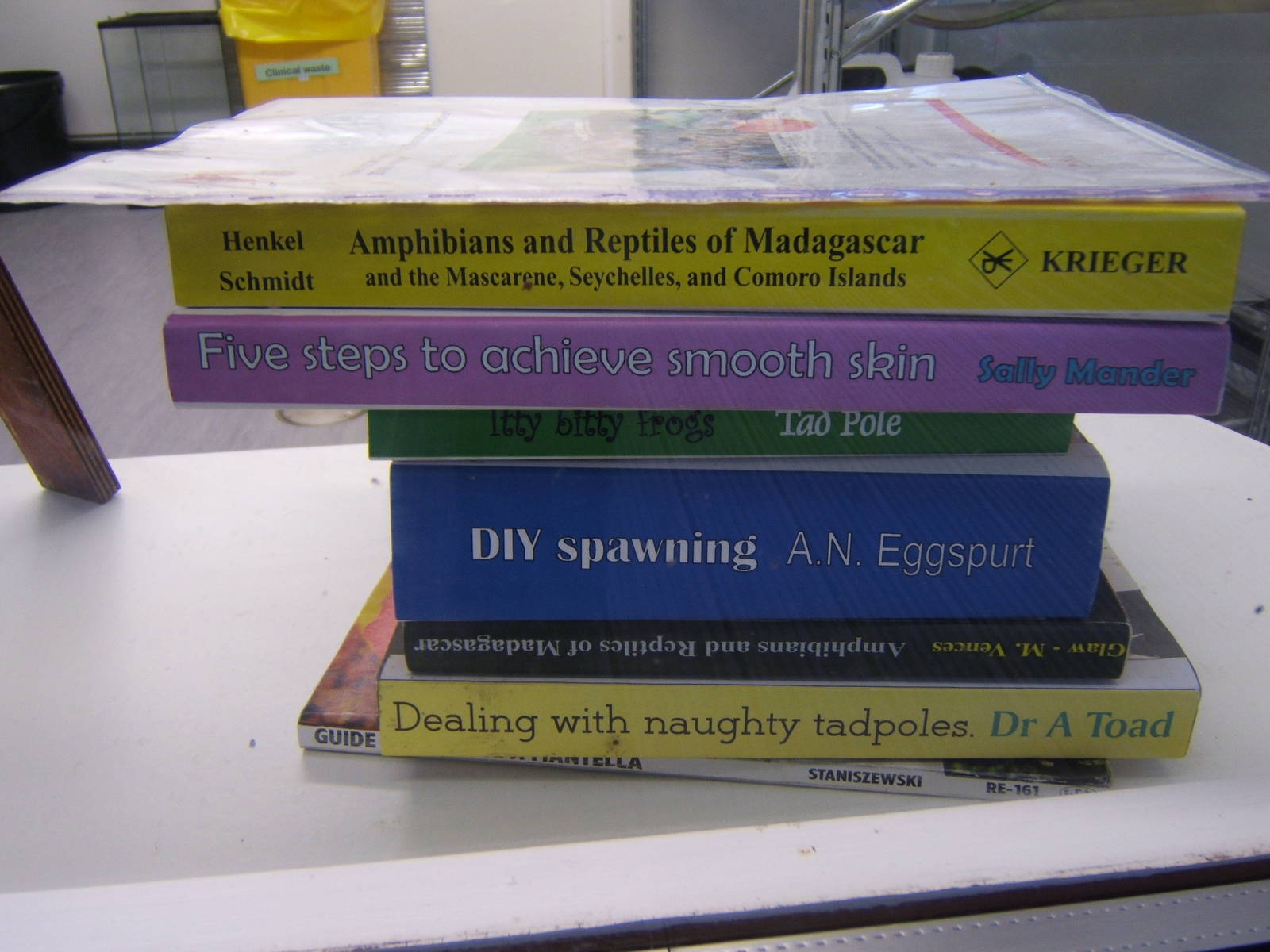 Some interesting books in the Amphibian Pods